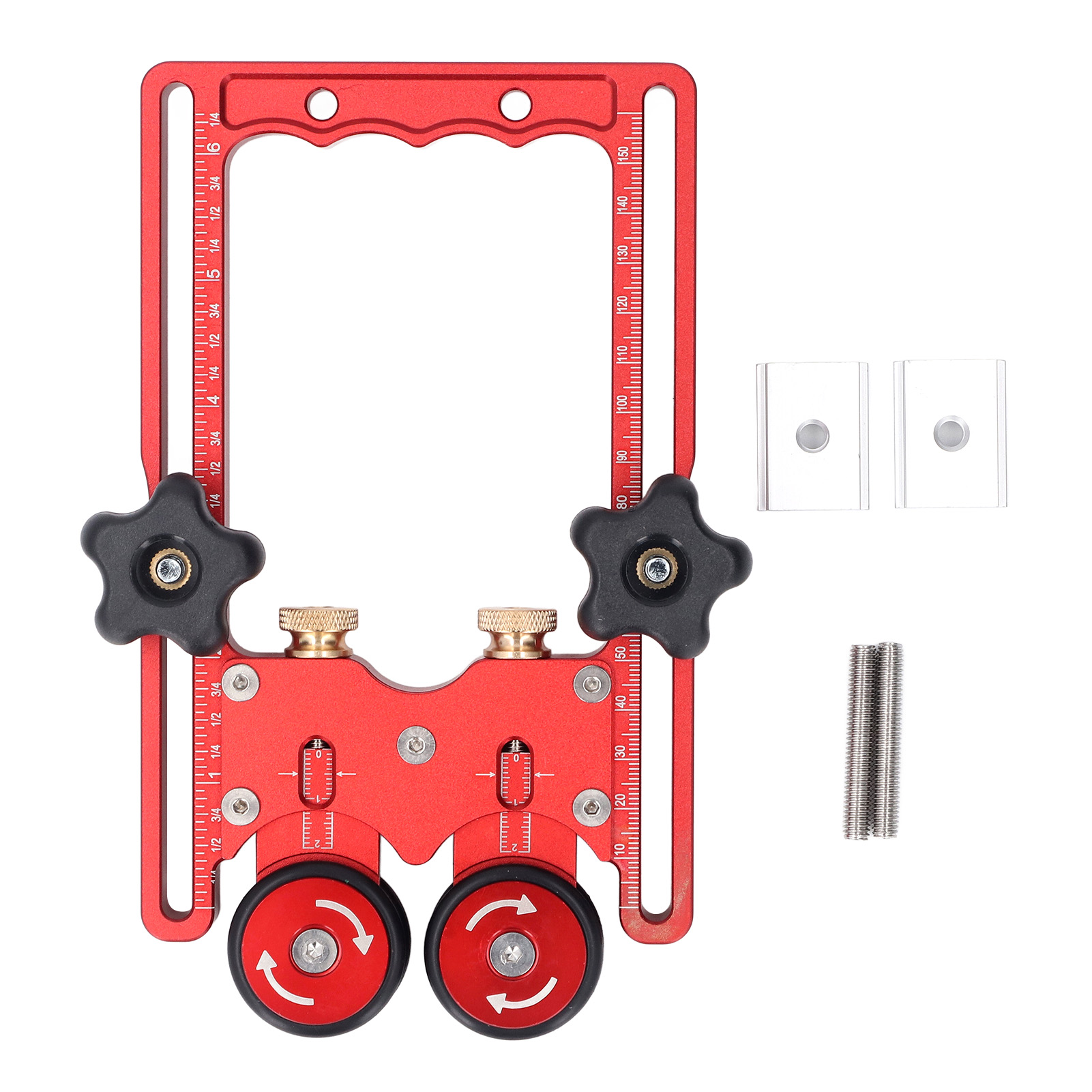 Vorschubführungsrolle Für Tischkreissäge, Unidirektionales Doppelradlager, 160-mm-schiene, Für Die Holzbearbeitung