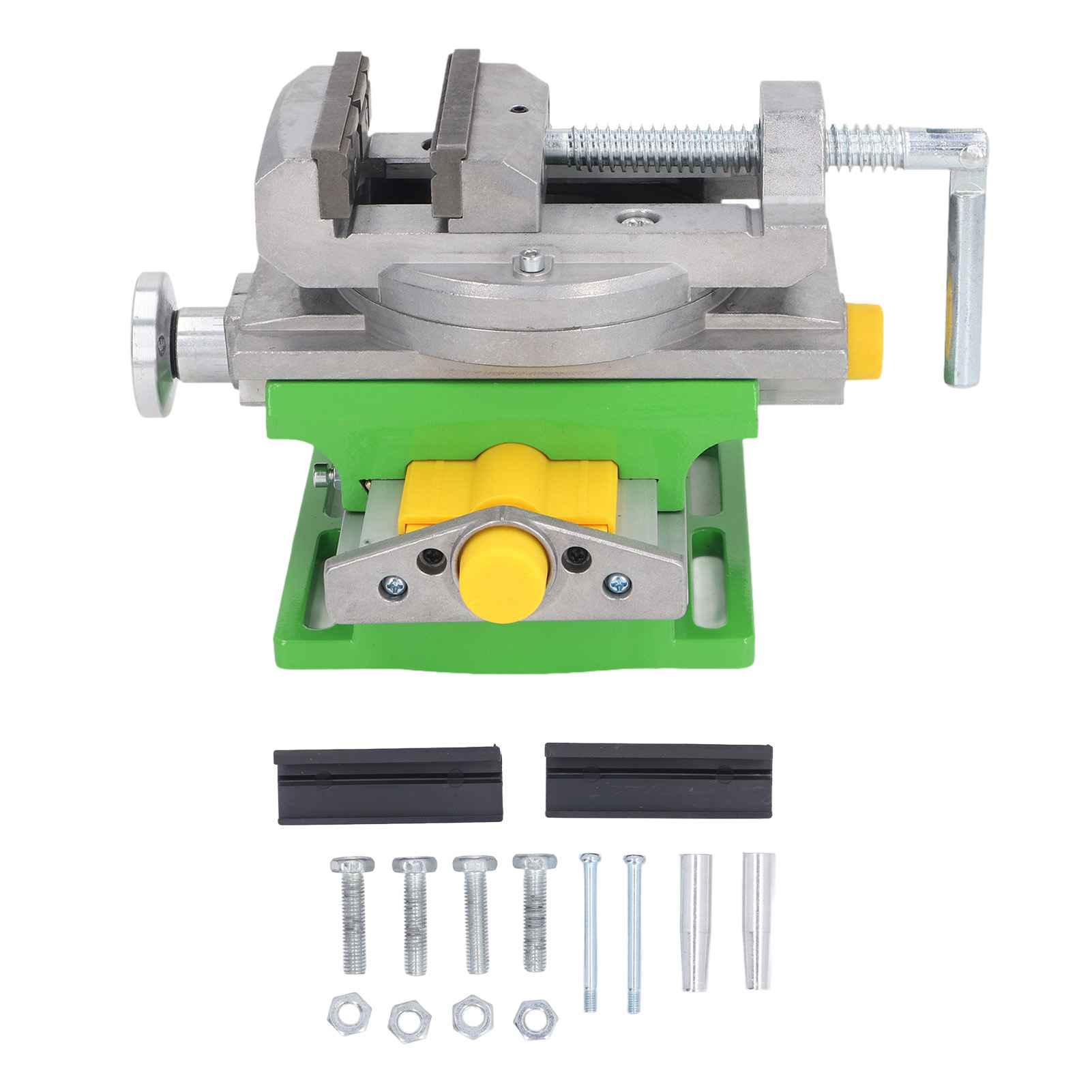 Kreuzschlitten-säulenbohrschraubstock, Spannbereich Von 0 Bis 77 Mm, Multifunktionaler Mini-xy-schraubstock Für Fräsbearbeitungen