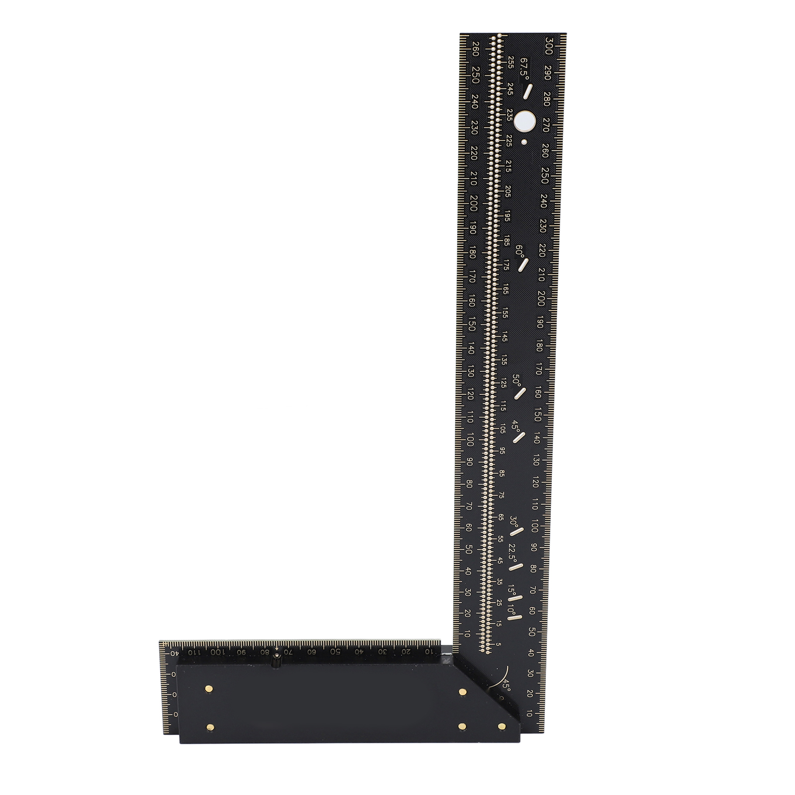 L-förmiger Anreißwinkel Aus Aluminiumlegierung, Mess- Und Bohrwerkzeug Für Die Holzbearbeitung, 300 Mm, Für Schreiner.