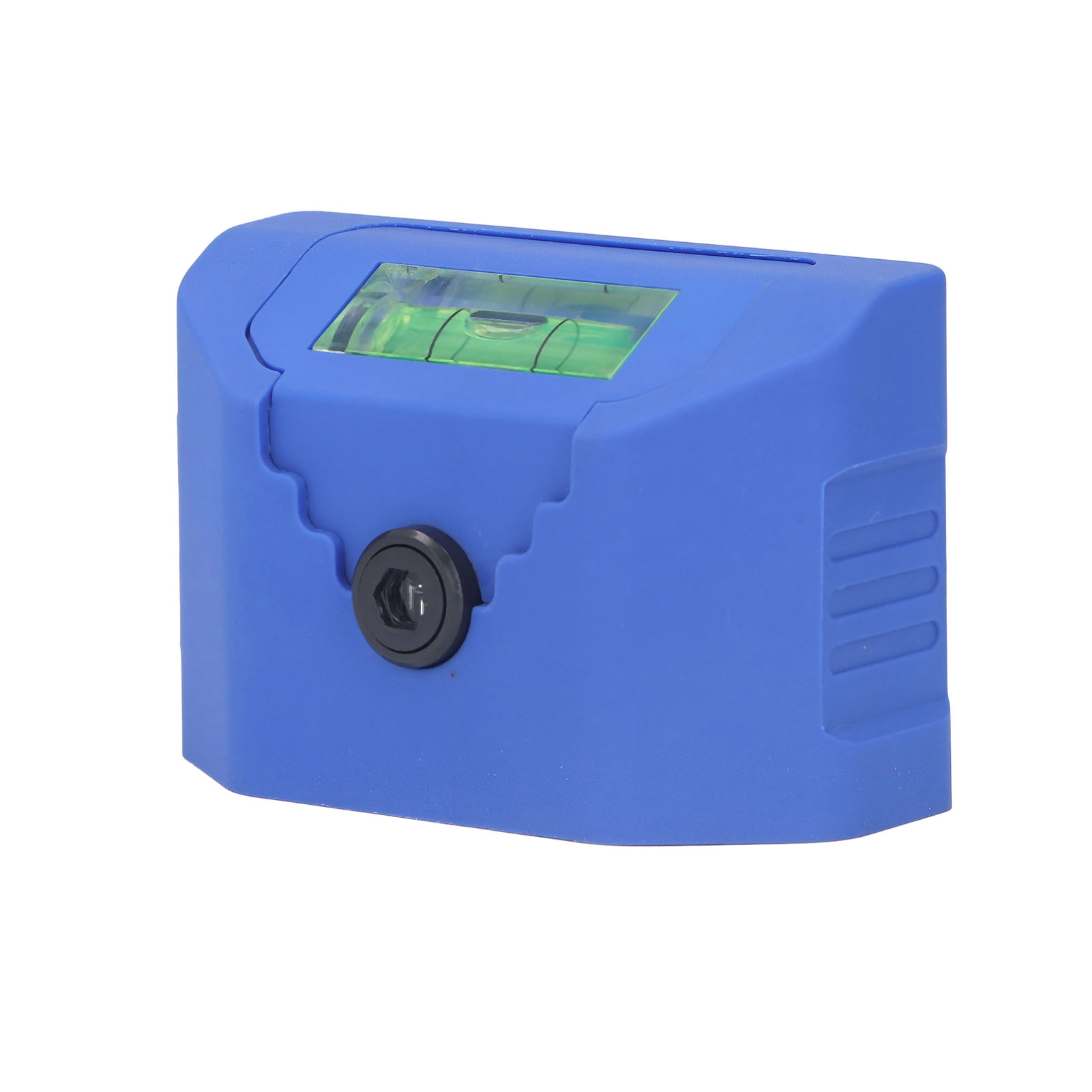 Multifunktionaler Kreuzlinienlaser, Mini-120°-weitwinkellaser, Integrierter Akku, Blau