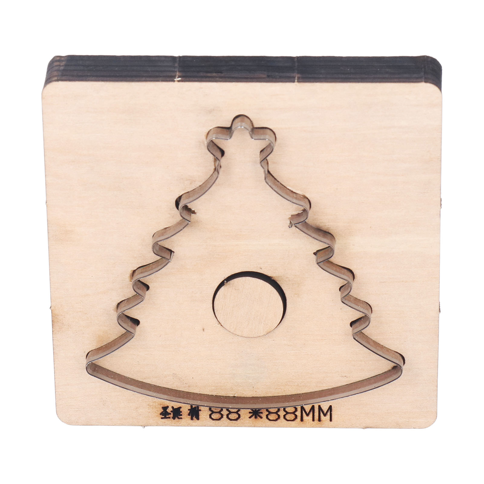 Lederstanzform, Weihnachtsbaum-motiv, Sauberer Und Schneller Schnitt, Vielseitige Perforationsform Für Kunsthandwerk.