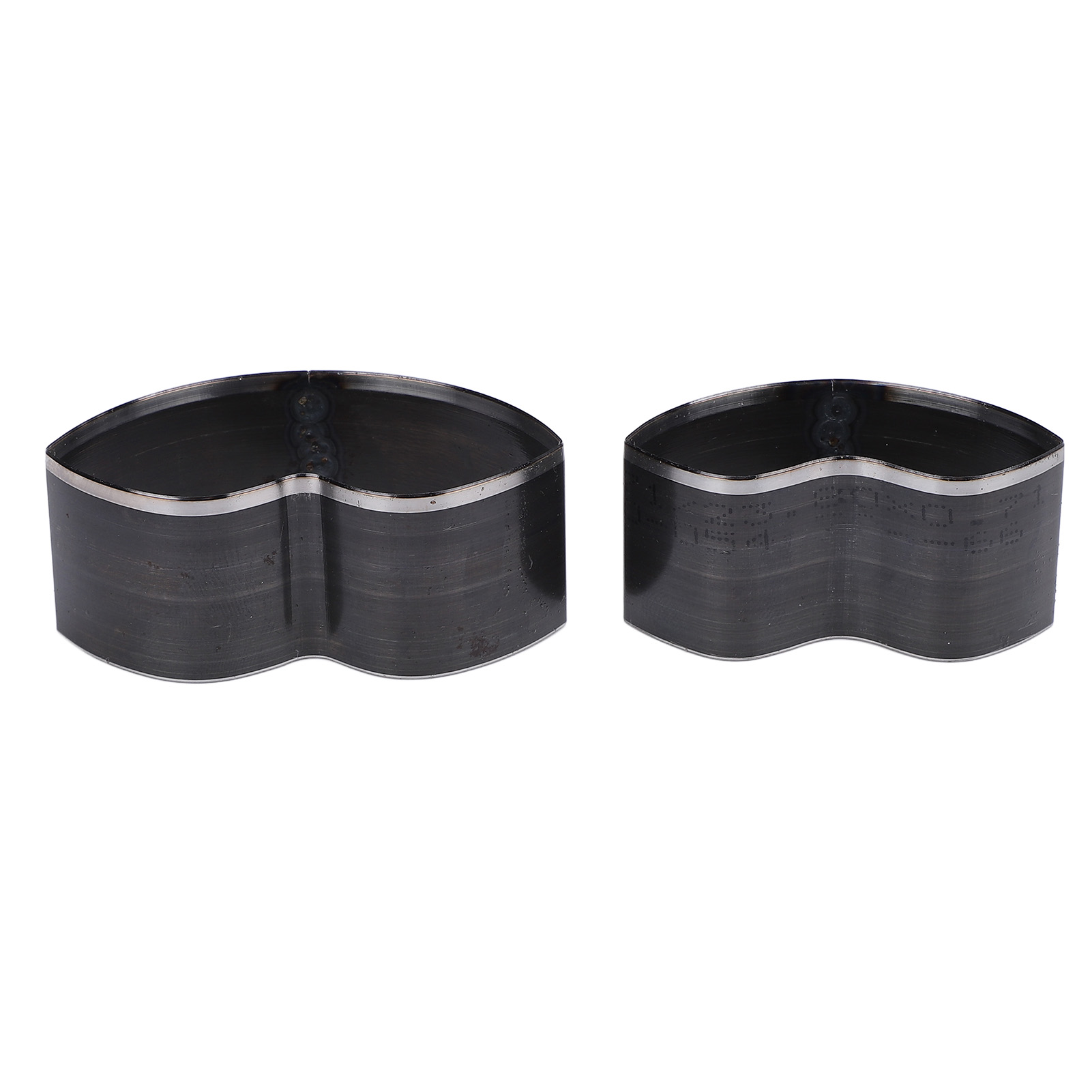 Set Aus 2 Lippenförmigen Lederstanzformen, 60 X 35 Mm Und 50 X 25 Mm, Aus Legiertem Stahl, Für Kreative Hobbys.