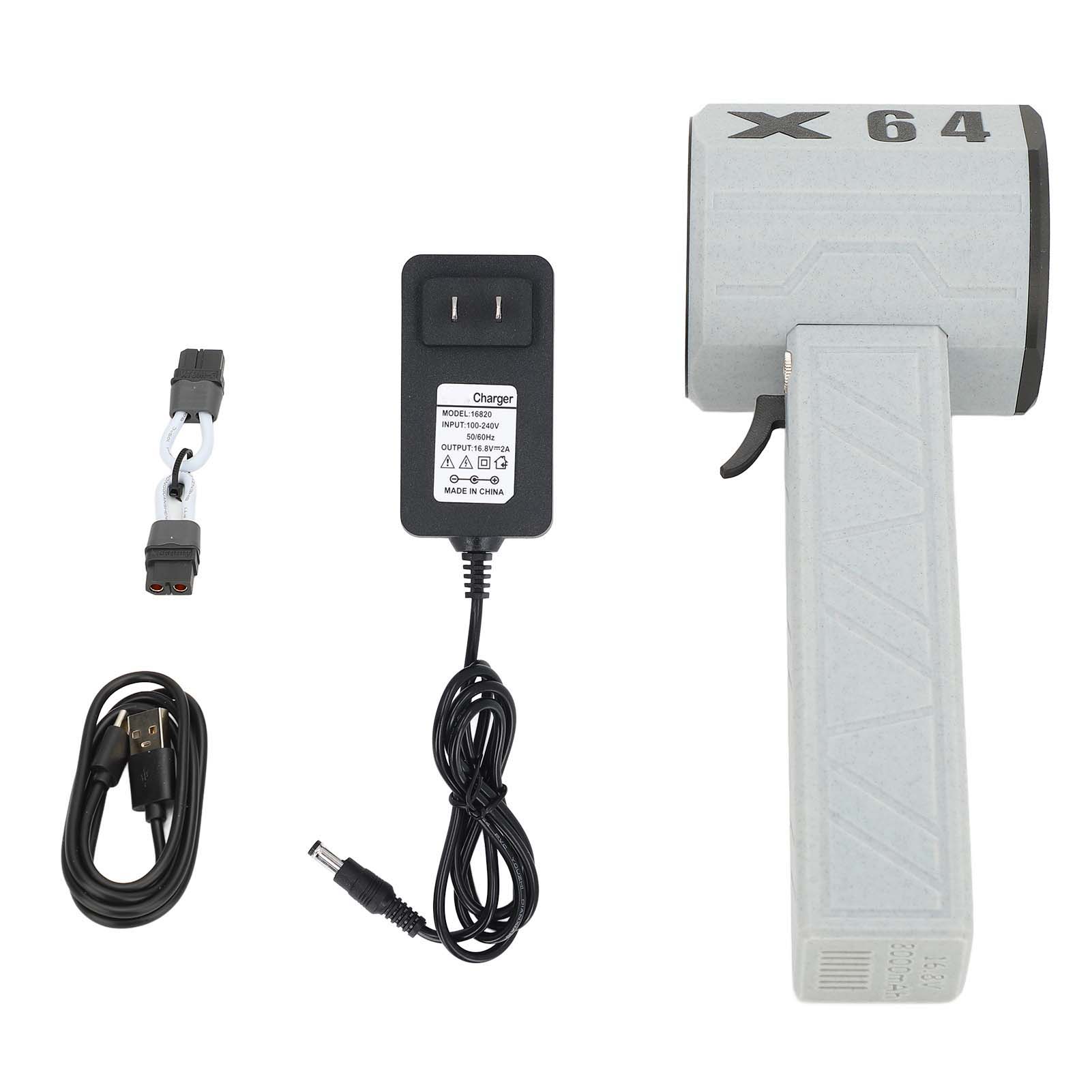 Jet Dry 1400g Gebläse, Stufenlos Einstellbare Geschwindigkeit, Tragbarer Turboventilator Zum Reinigen, Aufpumpen Und Kühlen, 100-240v (usa)