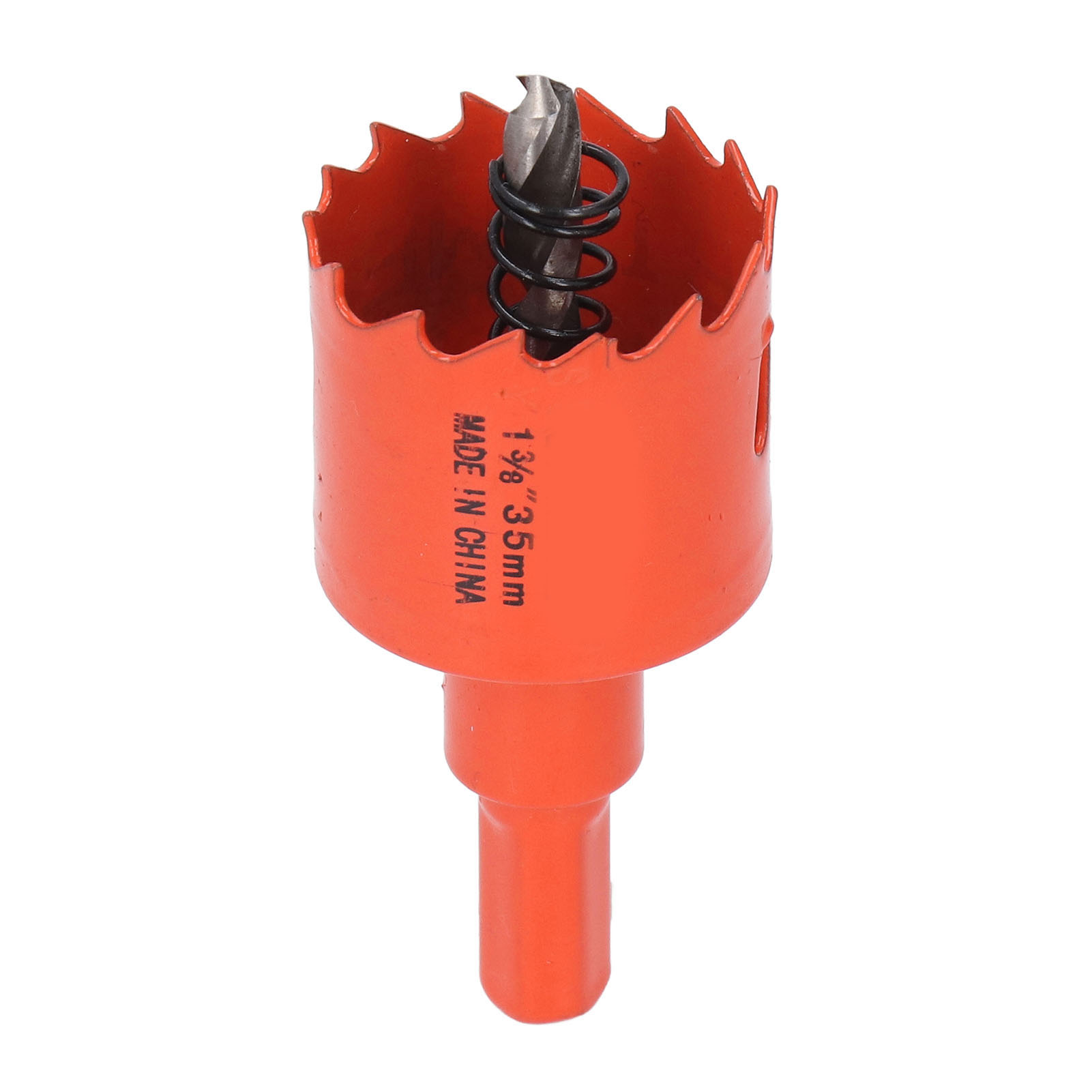 Bimetall-hochleistungsschnellstahl-lochbohrer Mit Bohrfutter Für Holz Und Metall 1-3/8 Zoll (35 Mm)