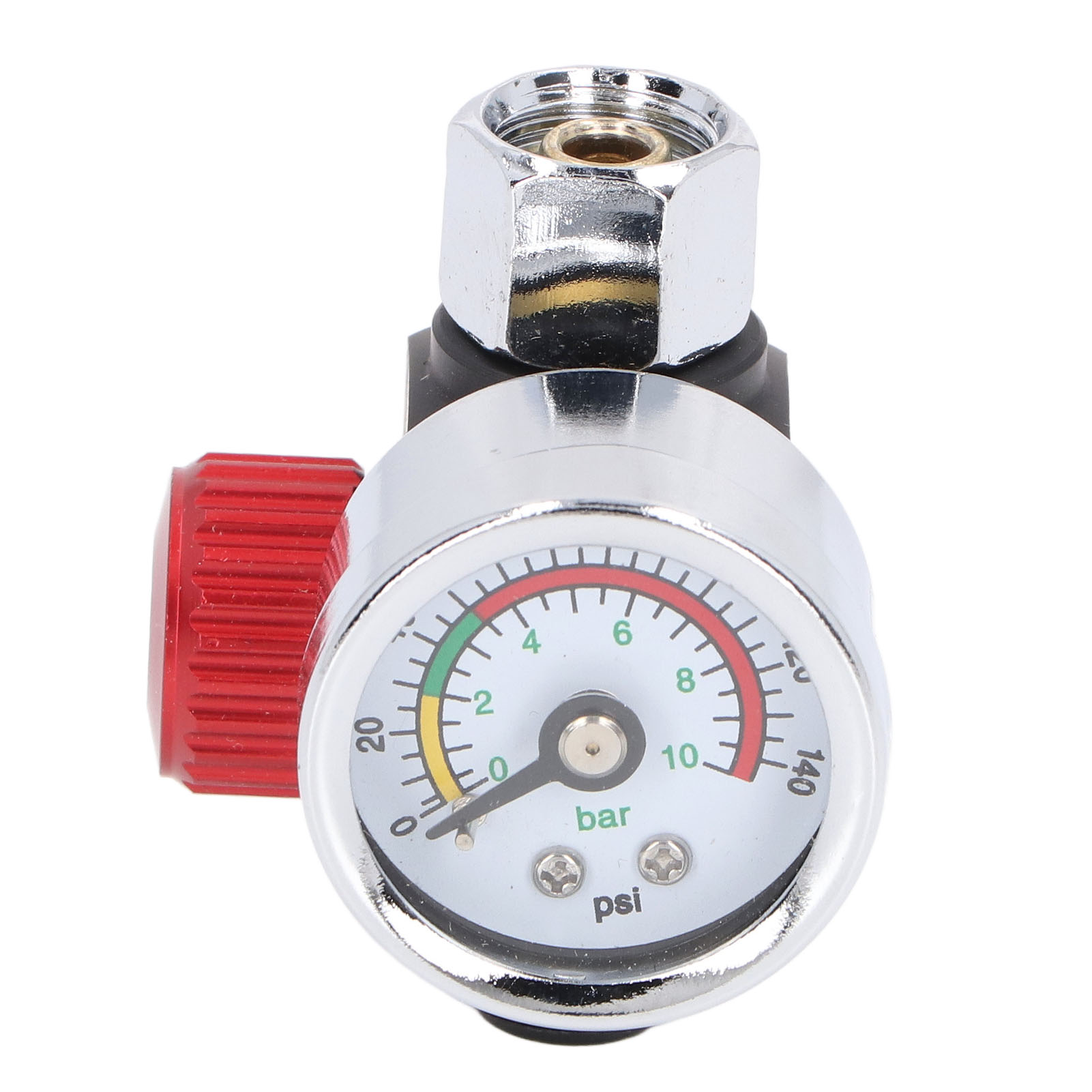 Luftdruckregler Für Farbpistolen, Aus Aluminiumlegierung, Hochpräzise, 1/4"-npt-luftregelventil