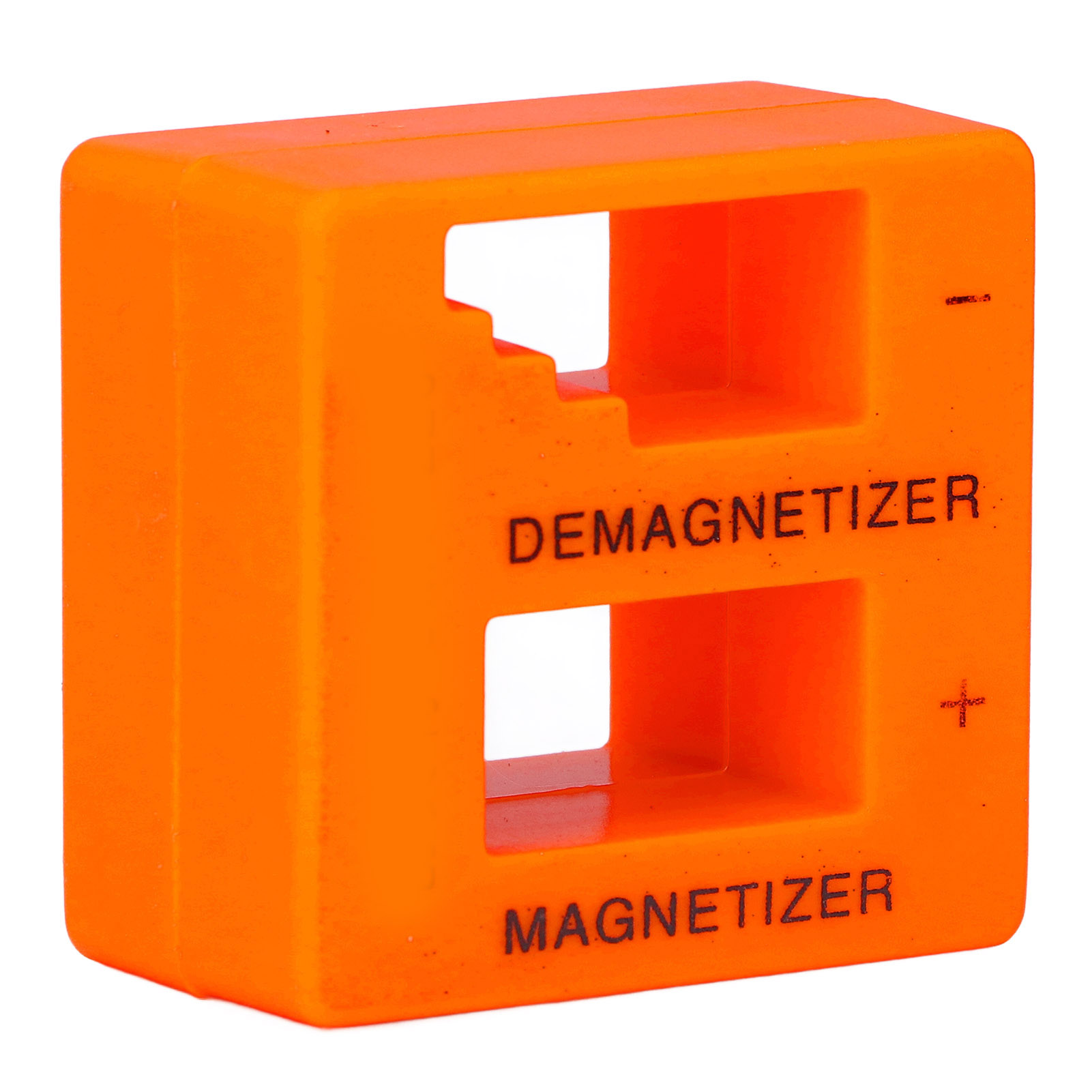 Abs-magnetisator/entmagnetisator, Tragbares Werkzeug Für Schraubendreherbits, Schrauben, Muttern Und Pinzetten, Orange