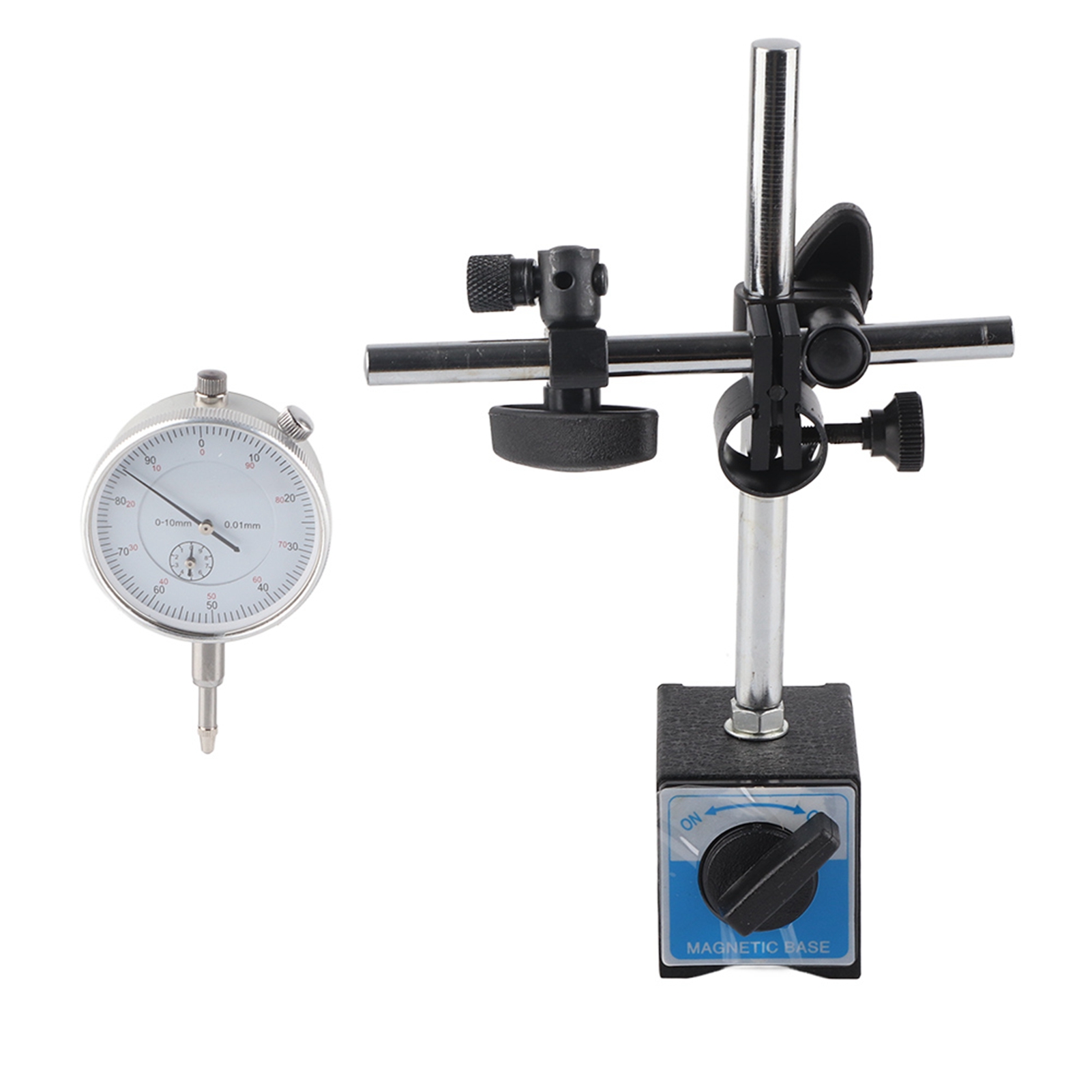 Britischer Messzeiger 0–1"/perzentil 0–5/10 Mm, Genauigkeit 0,01 Mm, Mit Magnetfuß