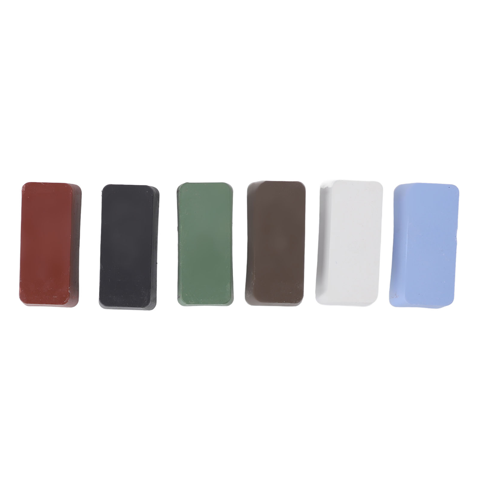 Set Mit 6 Metallpolierstäben, Multifunktionale, Feste Polierpaste Auf Wachsbasis Für Edelstahl, Aluminium Und Kupfer.