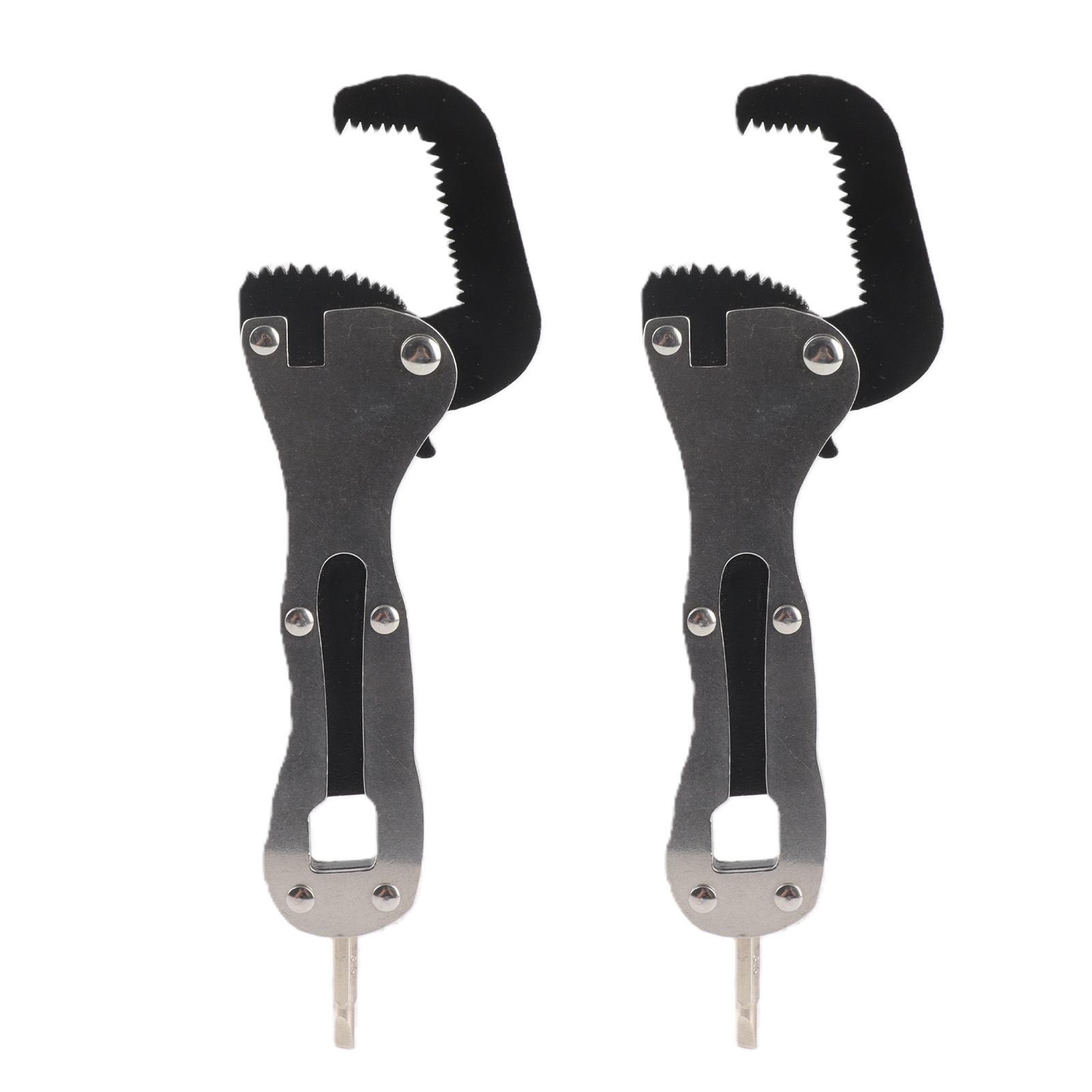 9,5 Cm (3,75 Zoll) Selbstjustierender Multifunktionaler Mikrometrikschlüssel Für Kleine Rohre, Ideal Für Enge Stellen (2er-pack).