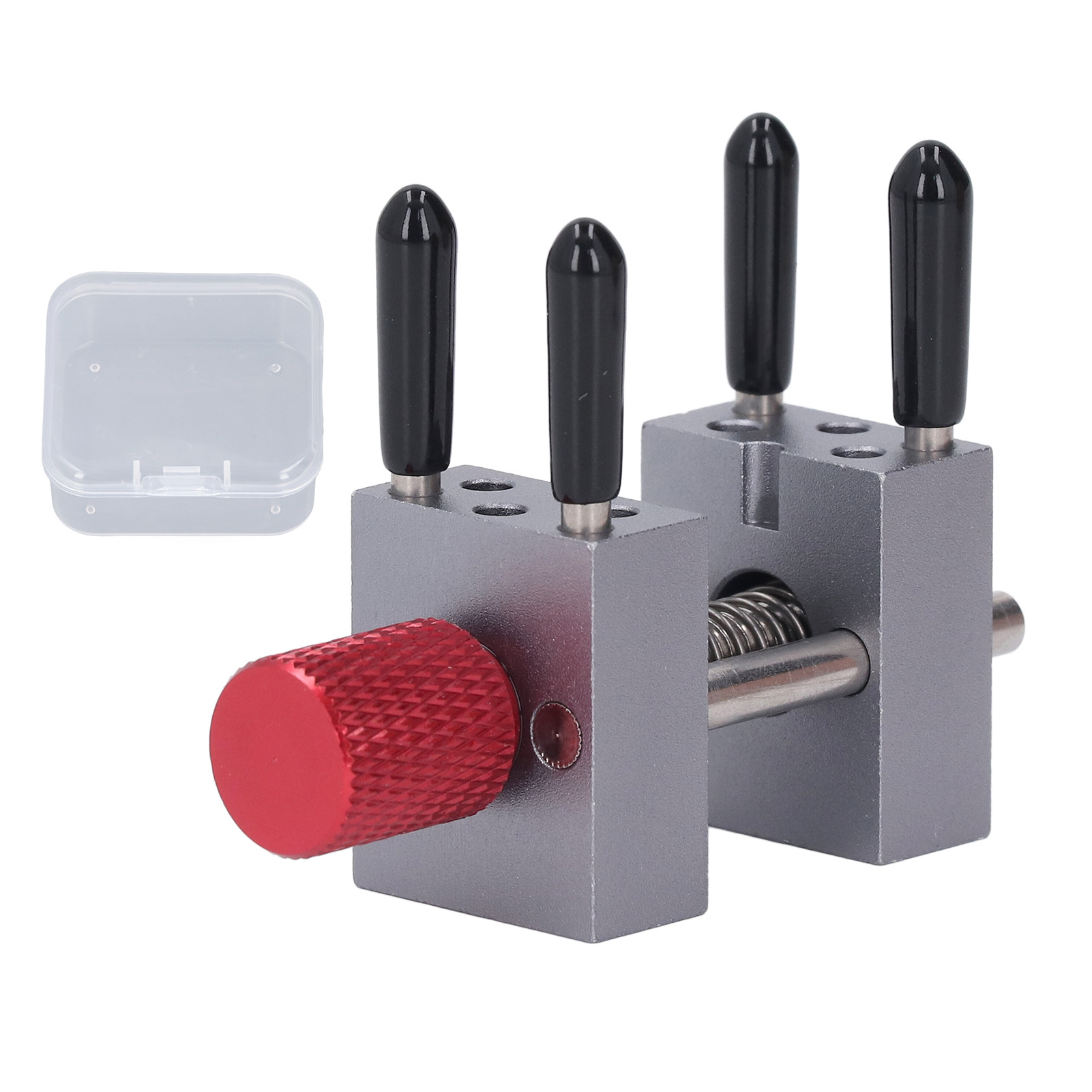 Mini-schraubstock, Maximaler Spanndurchmesser 3 Cm, Verstellbarer Parallel-tischschraubstock, Kleine Flachklemme Für Modellbau Und Heimwerkerprojekte