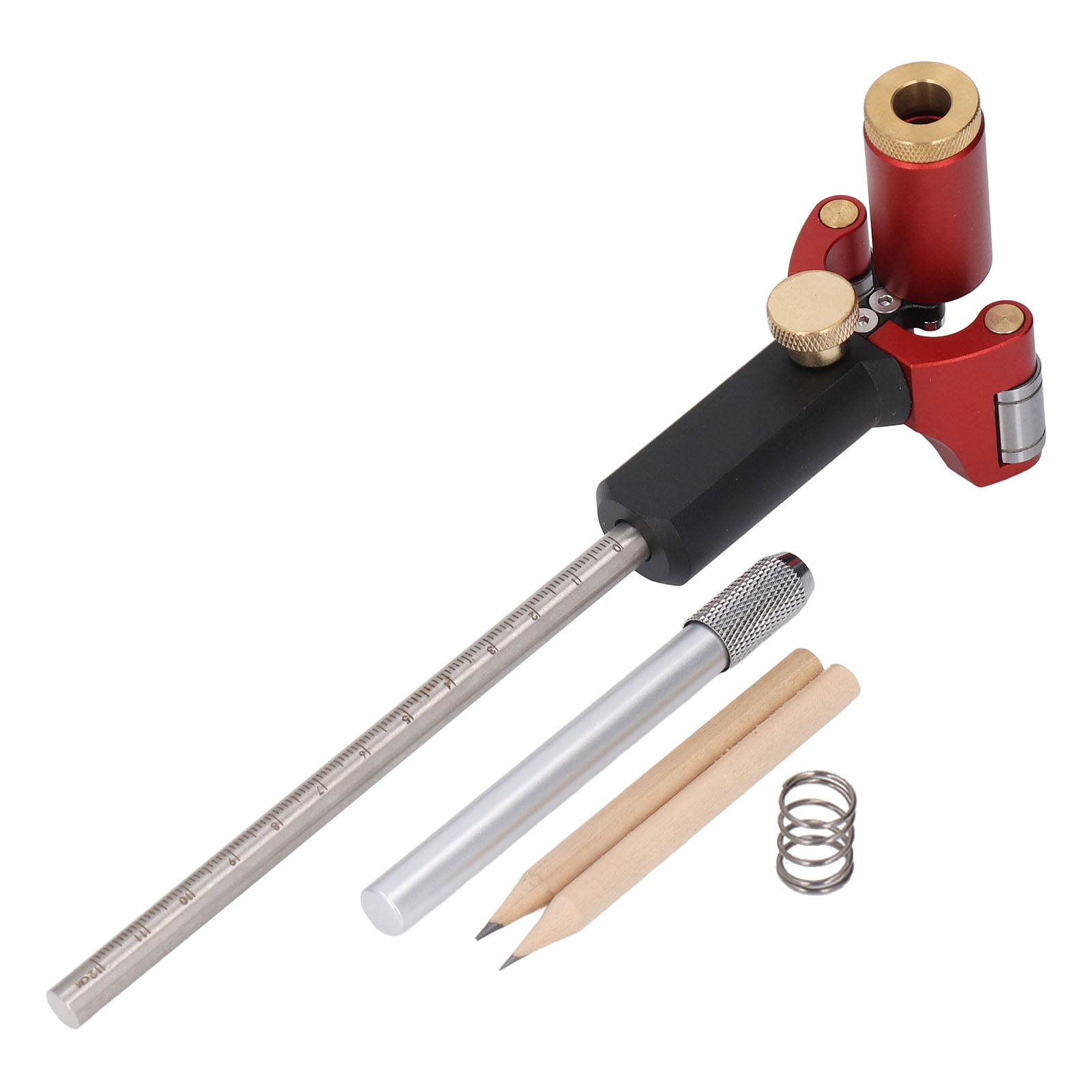 Multifunktionales Anreißwerkzeug 0 Bis 120 Mm, Linearer Bogen, Doppelt Verwendbar Für Keramik, Eisen, Acryl Und Holz.