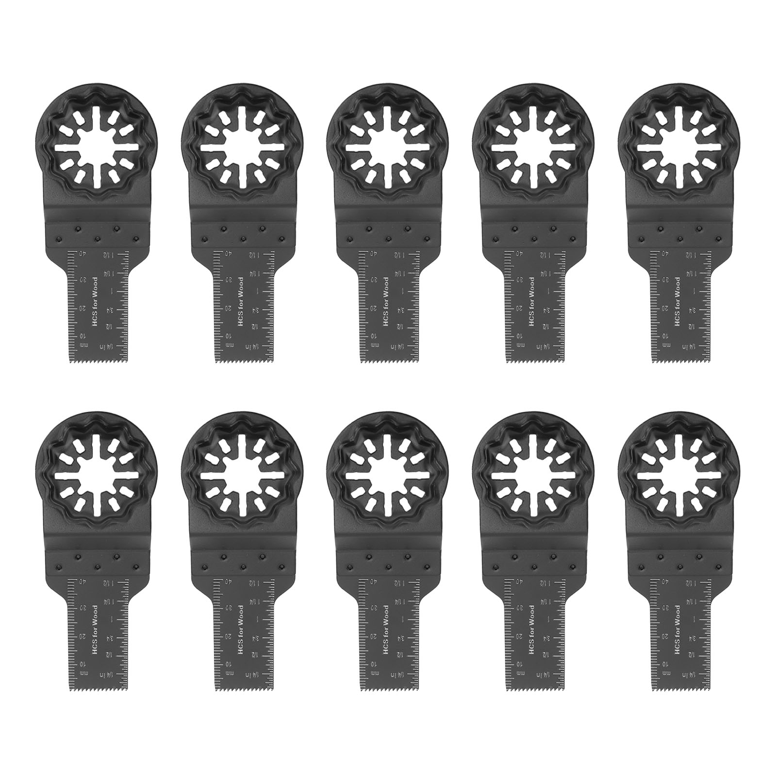 Packung Mit 10 Universellen 20-mm-oszillationssägeblättern Für Bosch-multifunktionswerkzeuge, Kompatibel Mit Metall Und Holz.