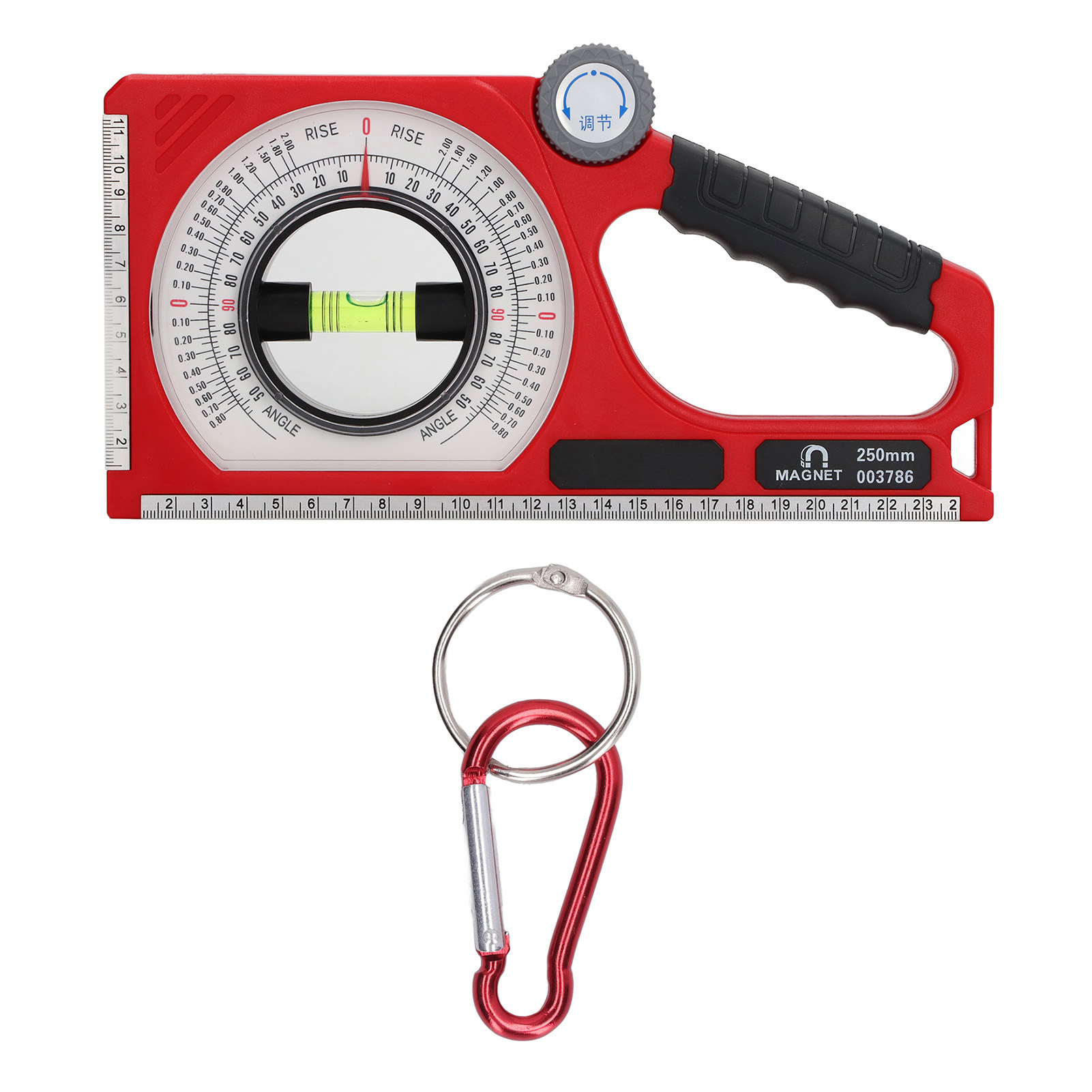 Neigungsmesser, Magnetischer Winkelmesser, Winkelmessgerät, Aus Abs Mit Wasserwaage