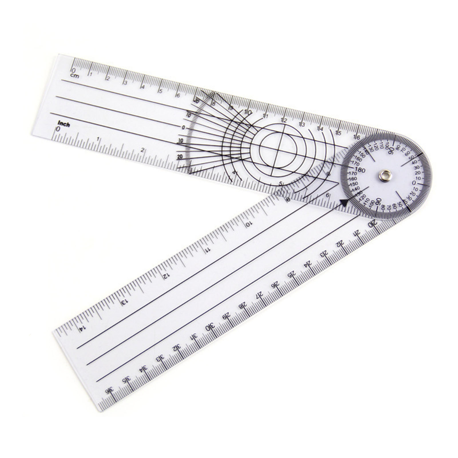 Multifunktionales Orthopädisches Lineal, Medizinisches Goniometer, Winkelmesser, Messinstrument Für Menschliche Knochengelenke