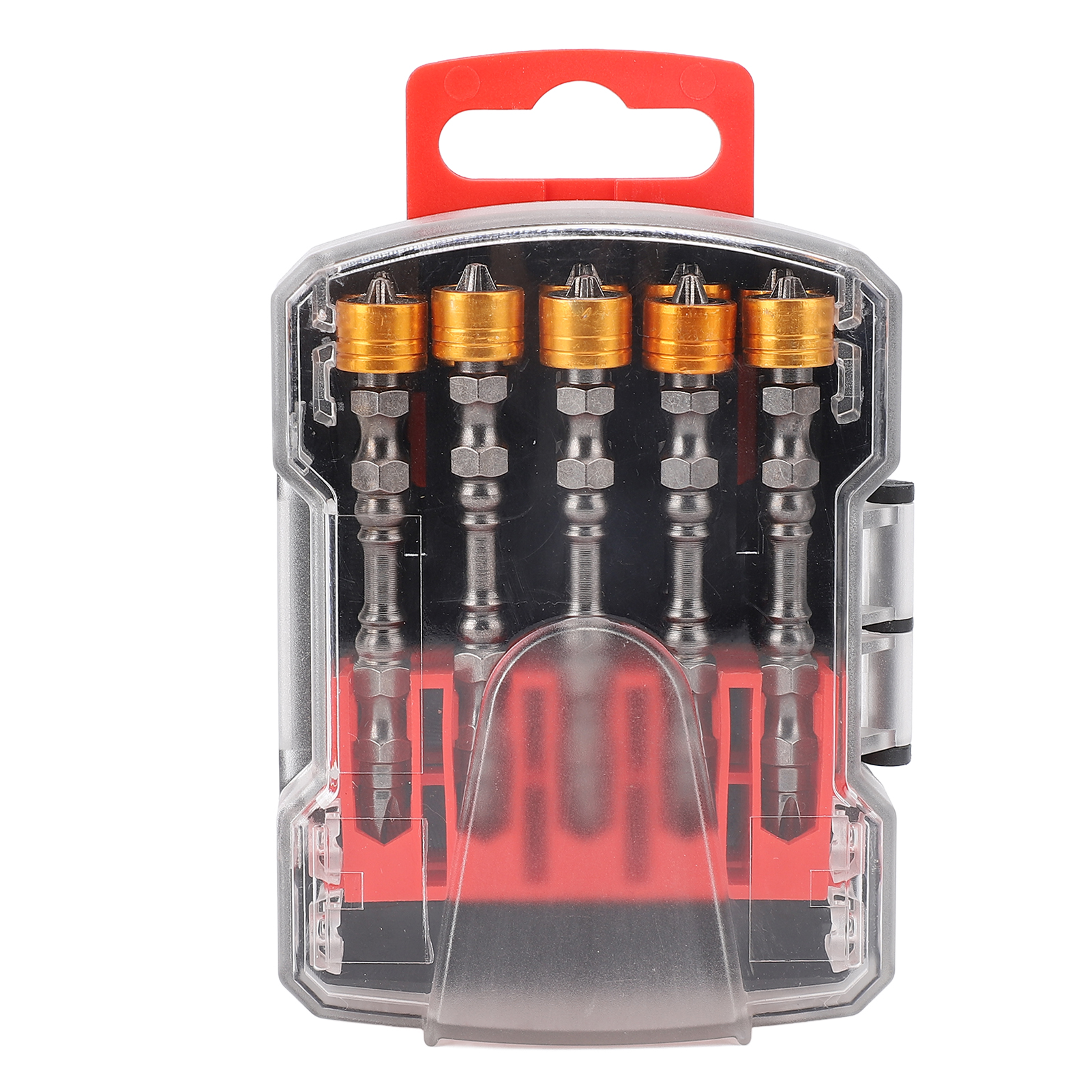 Set Mit 10 Magnetischen Ph-schraubendreherbits Mit 1/4-zoll-sechskantschaft (s2-schaft) Für Elektrische Bohrmaschinen, Inklusive Aufbewahrungskoffer