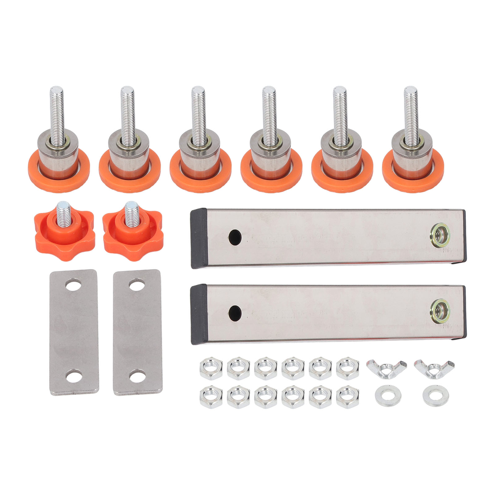 Schutzfüße Für Schneidemaschinen, Aus Rutschfestem Edelstahl Und Pvc, Set Mit 6 Klappbaren Füßen