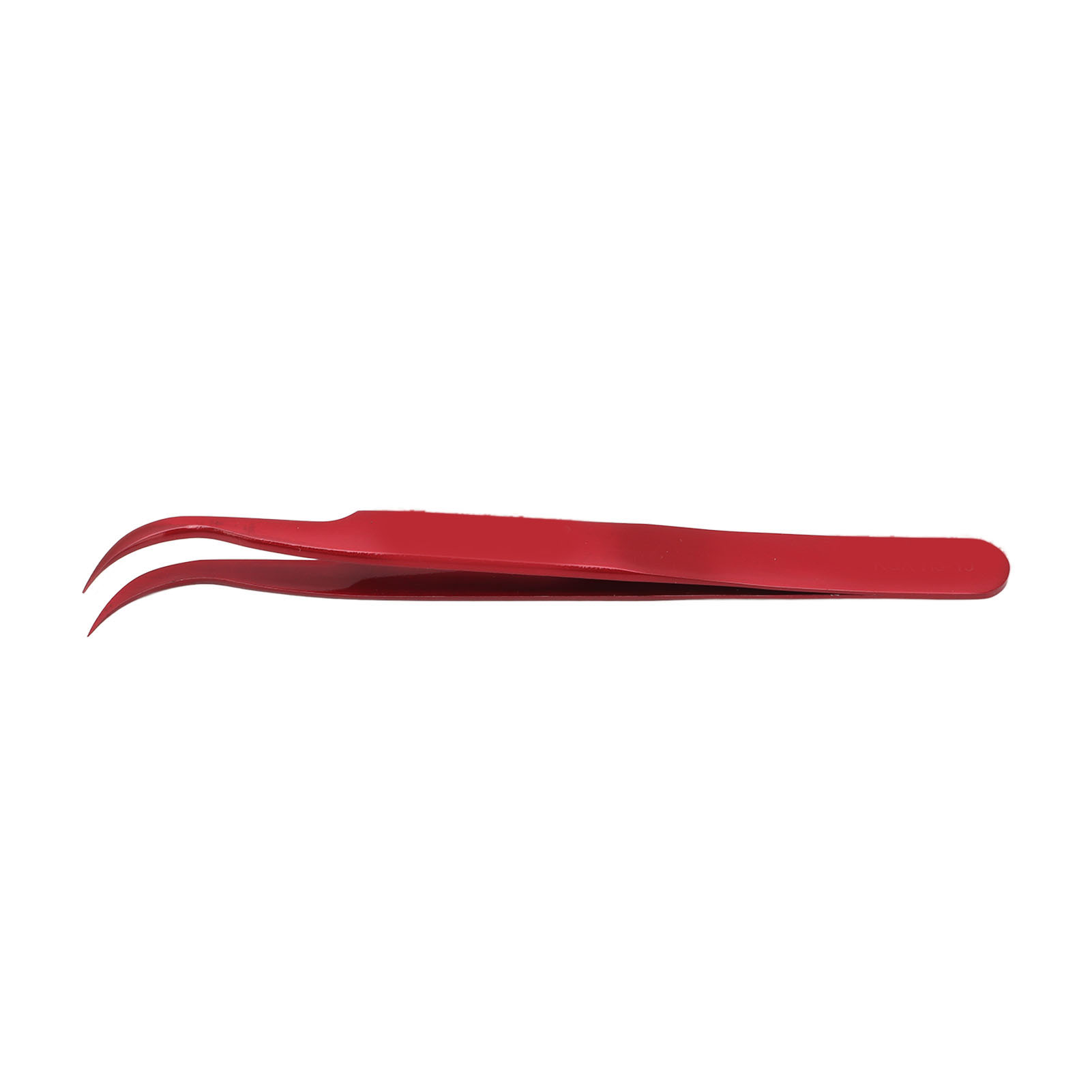Pinzette Aus Aluminiumlegierung Mit Gebogener Spitze, Antimagnetisch, Für Die Reparatur Und Wartung Von Elektronikgeräten (rot).