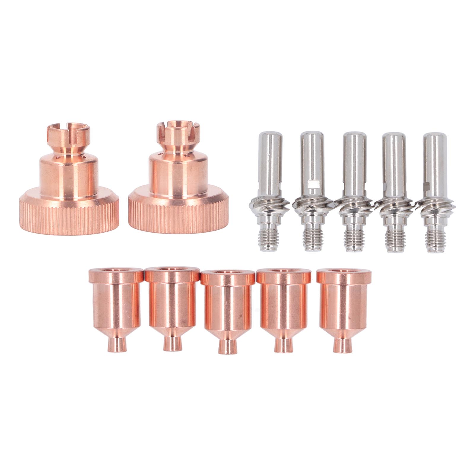 Satz Mit 12 Kp2845 Elektroden Und Düsen (8, 1 Und 3) Aus Messing Und Kupfer Für Lc105 80a Plasmaschneidbrenner