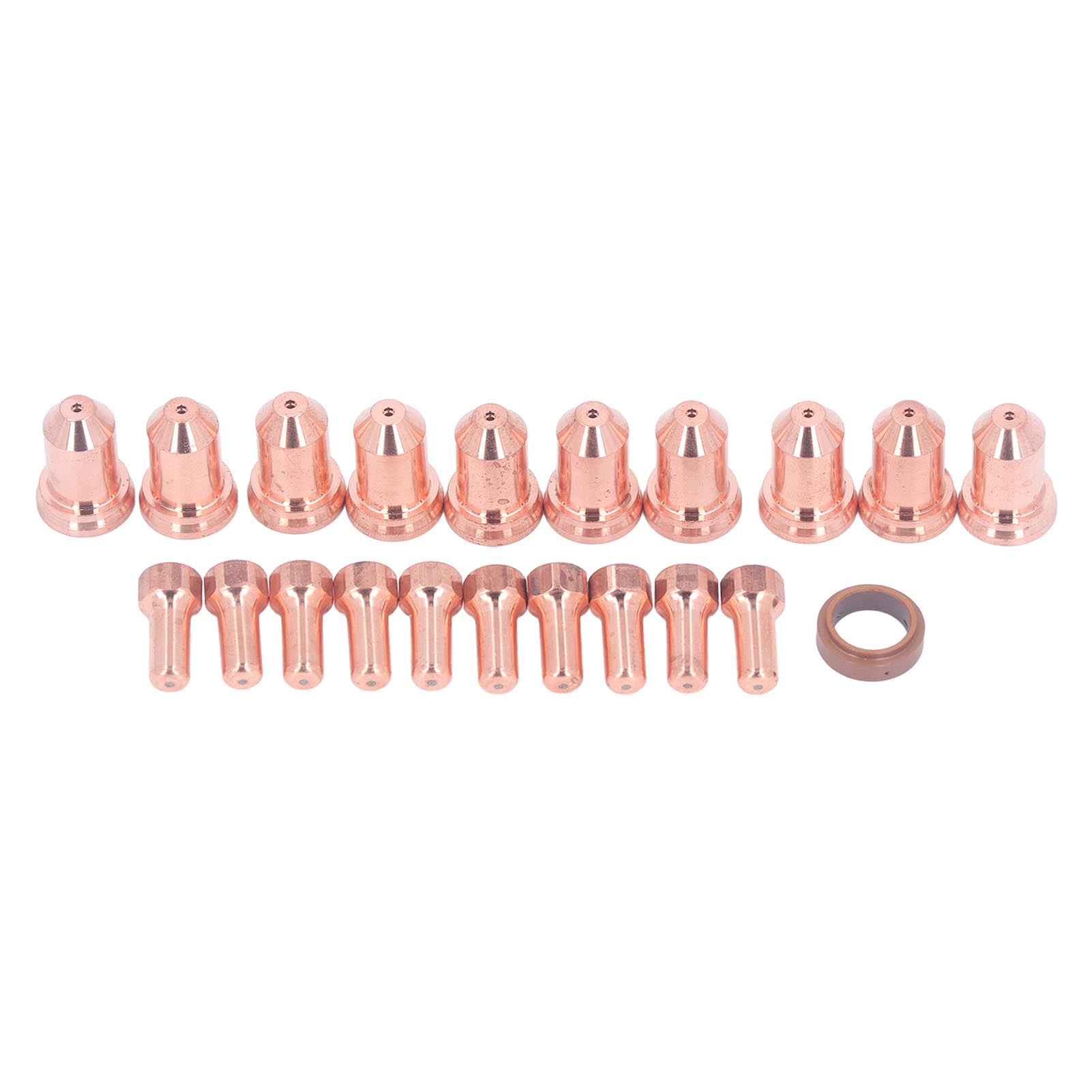 Satz Mit 21 Messingelektroden, 1,3 Mm Durchmesser, Für Pt80 40-50a Plasmaschneidbrenner