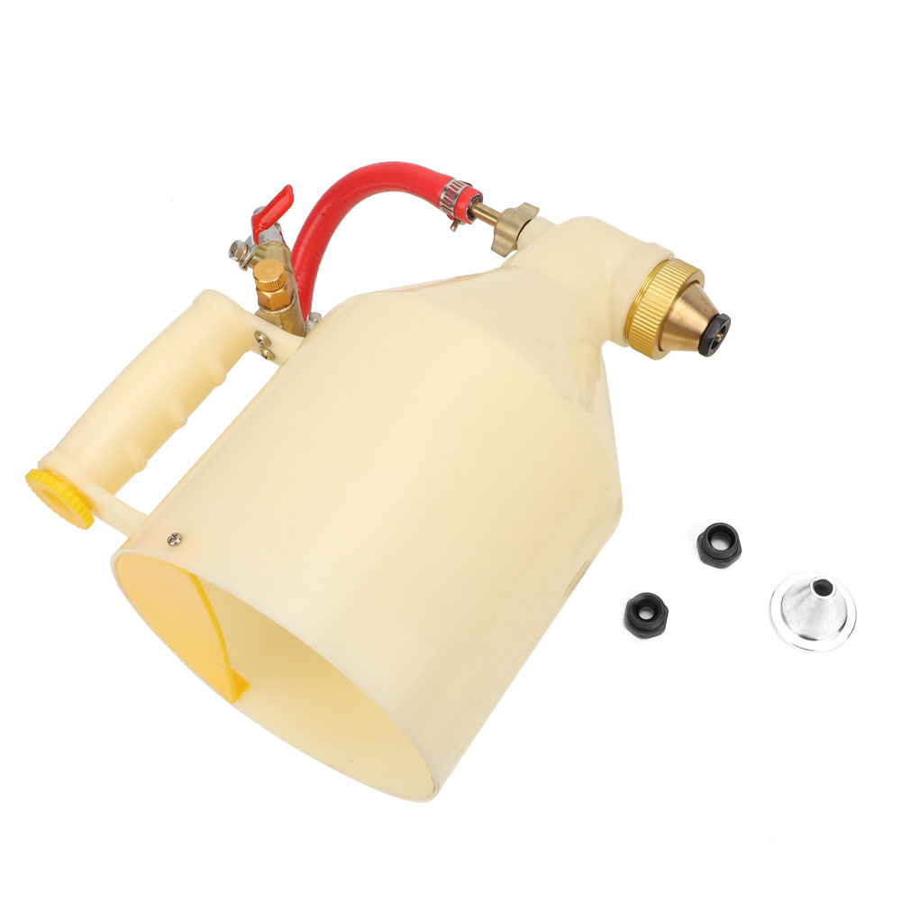 3-liter-druckluft-farbpistole (1/4 Zoll) Mit Verstellbarem Kunststoffbehälter, Bauwerkzeug