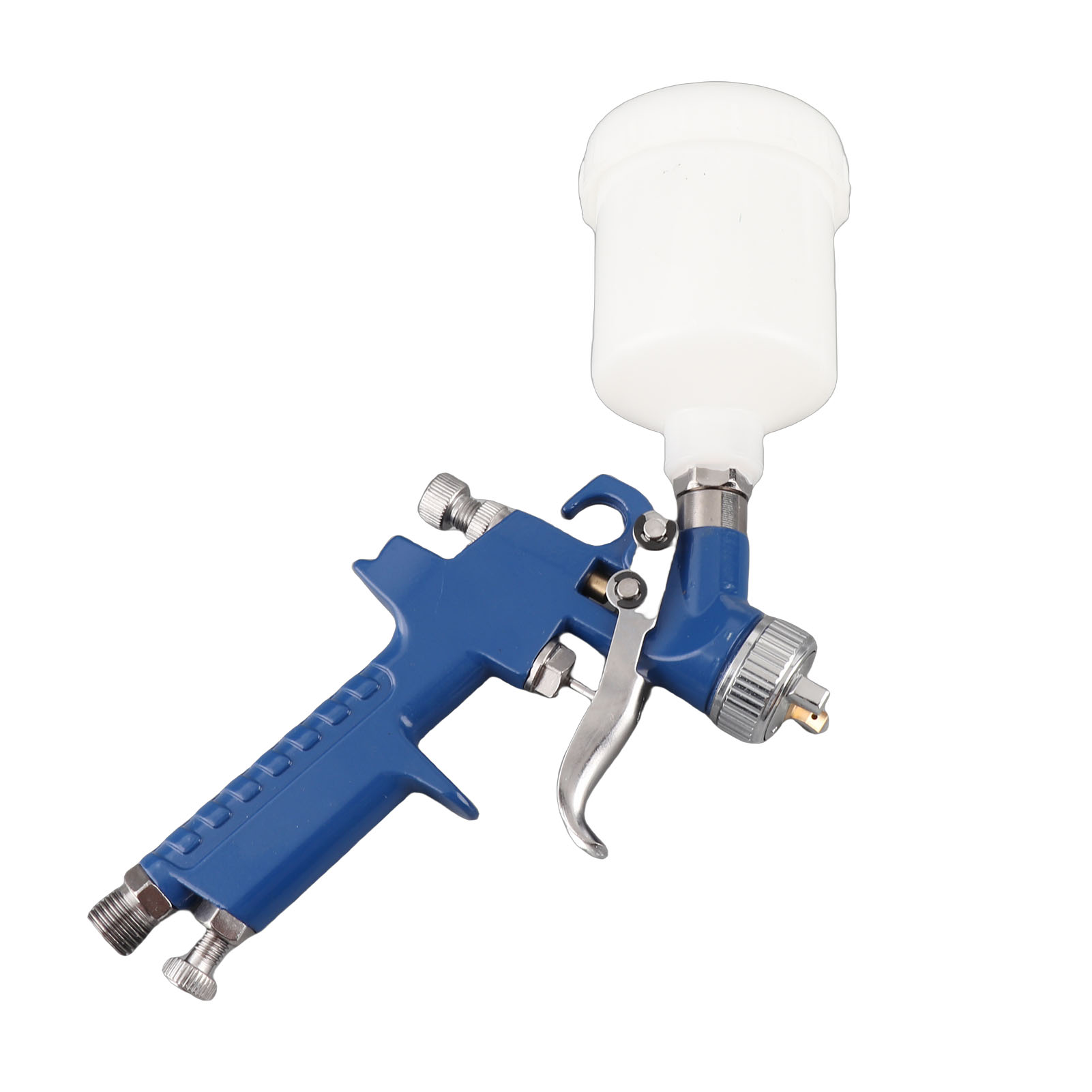 Pneumatische Farbpistole Für Autolackierung Und Möbelrestaurierung, Transparenter Farbtopf