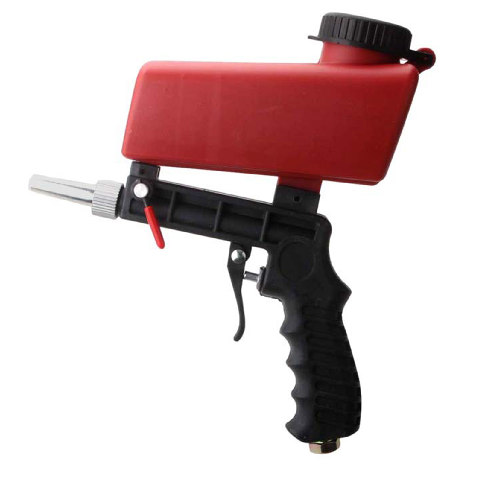 Tragbare Pneumatische Sandstrahlpistole 90 Mpa Zur Rostentfernung Und Metallpolitur (rot)