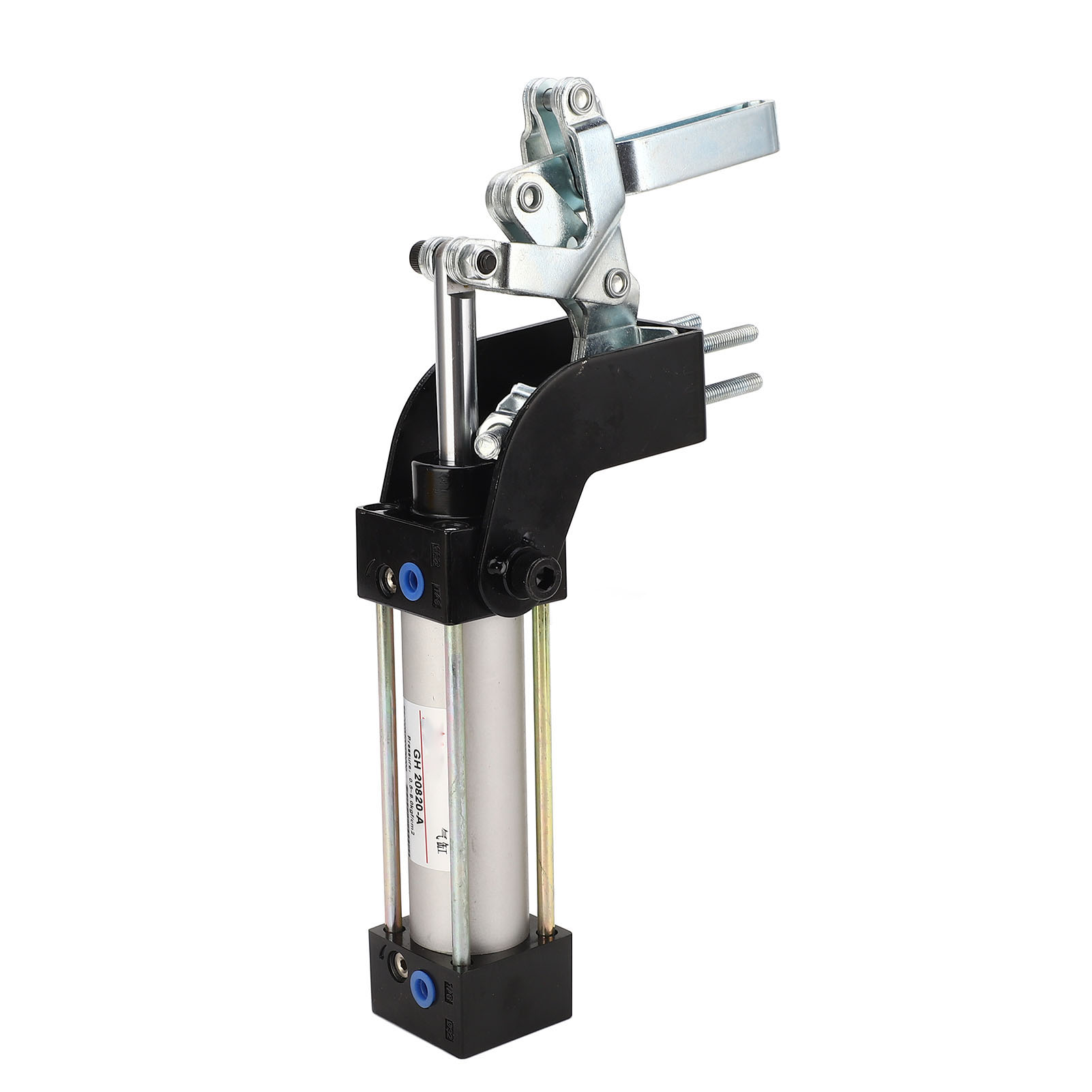 Pneumatische Spannvorrichtung, 80° Öffnungswinkel, 100 Kg Spannkraft, G1/8"-zylinder