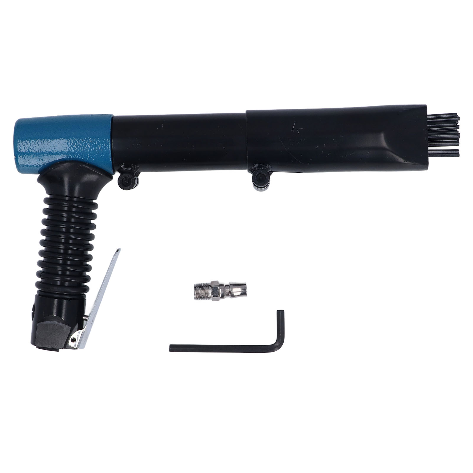 Pneumatischer Rostentferner Mit 1/4 Zoll Durchmesser, 5500 Schläge/min, 19 Nadeln, Zum Entfernen Von Rost, Farbe Und Schweißschlacke Von Metallen.
