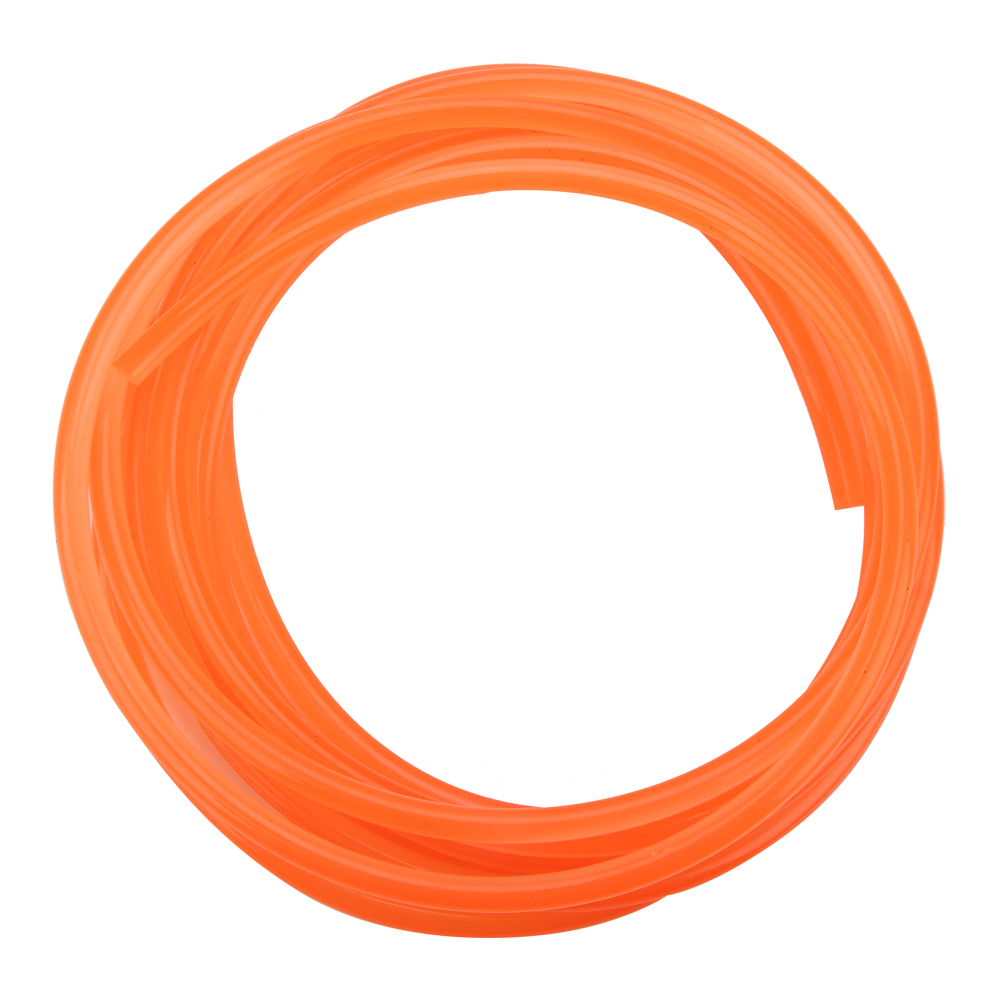 Glatter, Runder, Orangefarbener Polyurethan-(pu)-riemen Für Den Antrieb (8 Mm X 5 M)