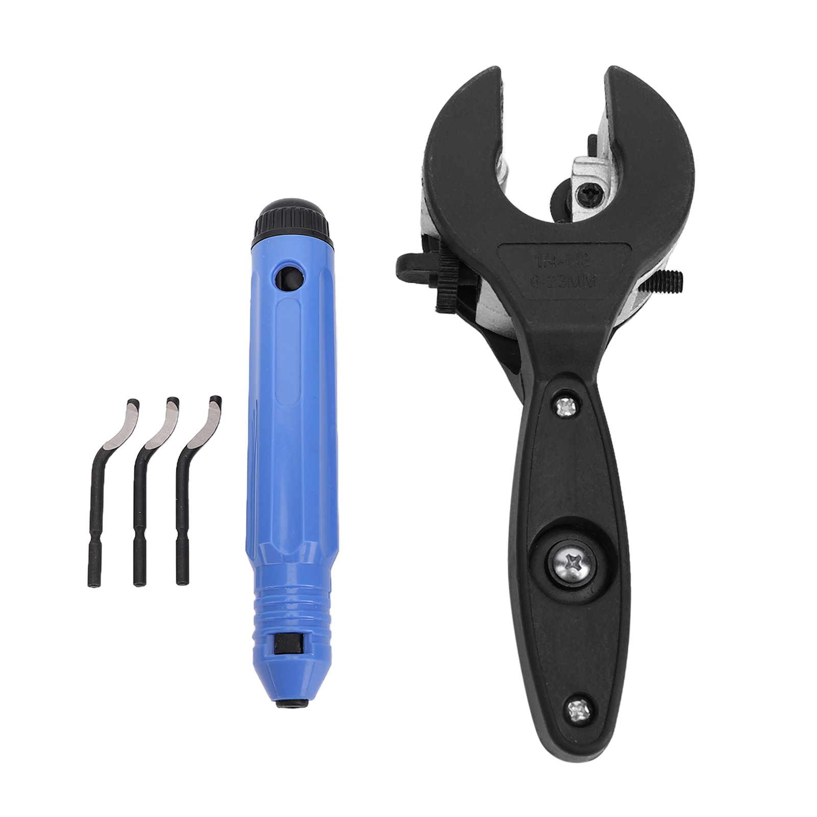 Rohrabschneider Mit Ratschenfunktion (1/4"–7/8") Zum Schneiden Von Pvc-, Kupfer-, Eisen-, Verzinkten Und Kunststoffrohren. Ein Unverzichtbares Werkzeug Für Professionelle Installateure Und Heimwerker.