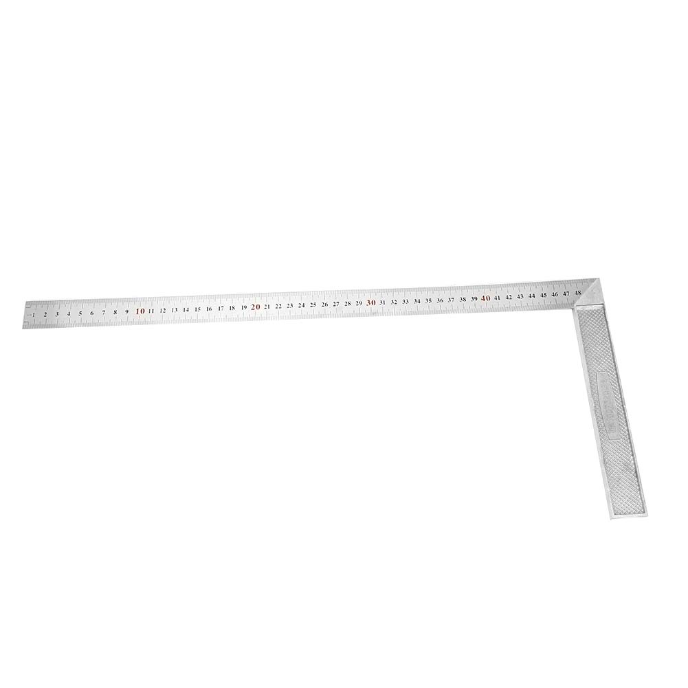 50 Cm Langes Rechtwinkliges Lineal Aus Dicker Aluminiumlegierung