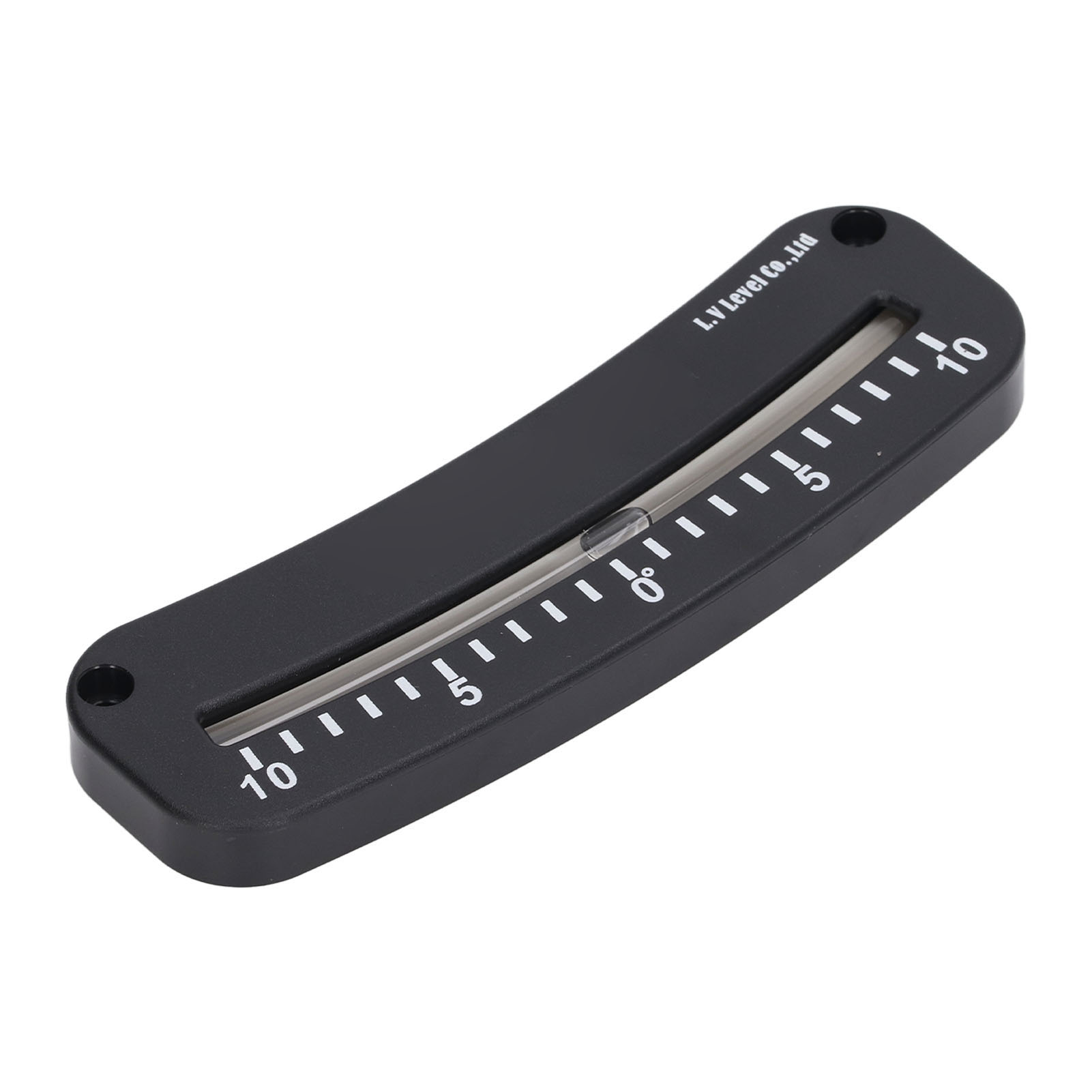 Rohrförmiger Neigungsmesser – Miniatur-neigungsmesser Mit Gut Lesbarer Skala Von 10° Bis 0° Bis 10° Und Befestigungsloch