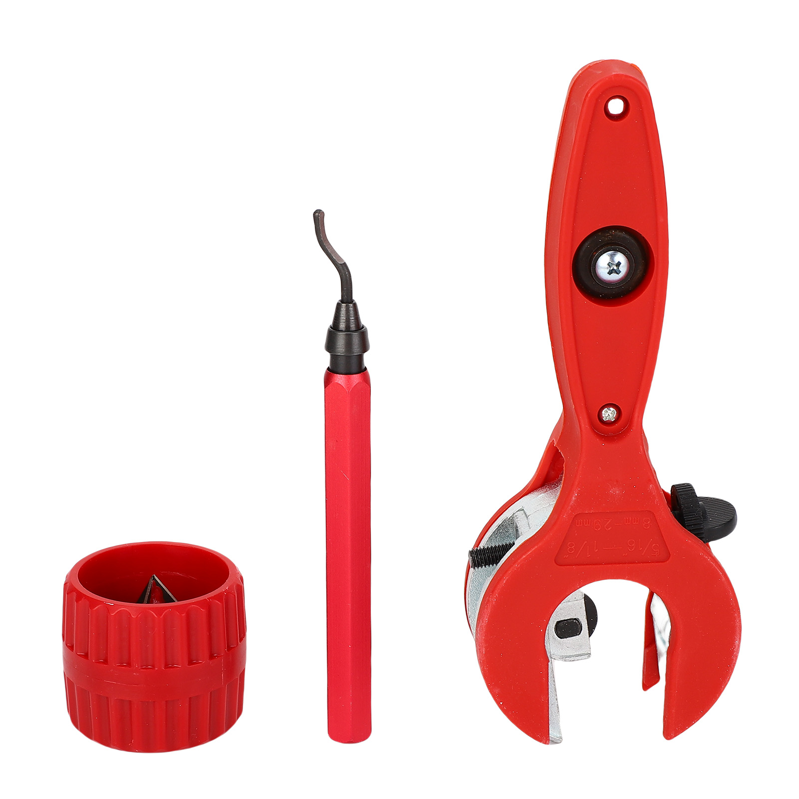 Rohrschneider-set (schnittbereich 8-29 Mm): Ratschen-rohrschneider Zum Zeit- Und Kraftsparen, Mit Entgratwerkzeug Und Reibahle.