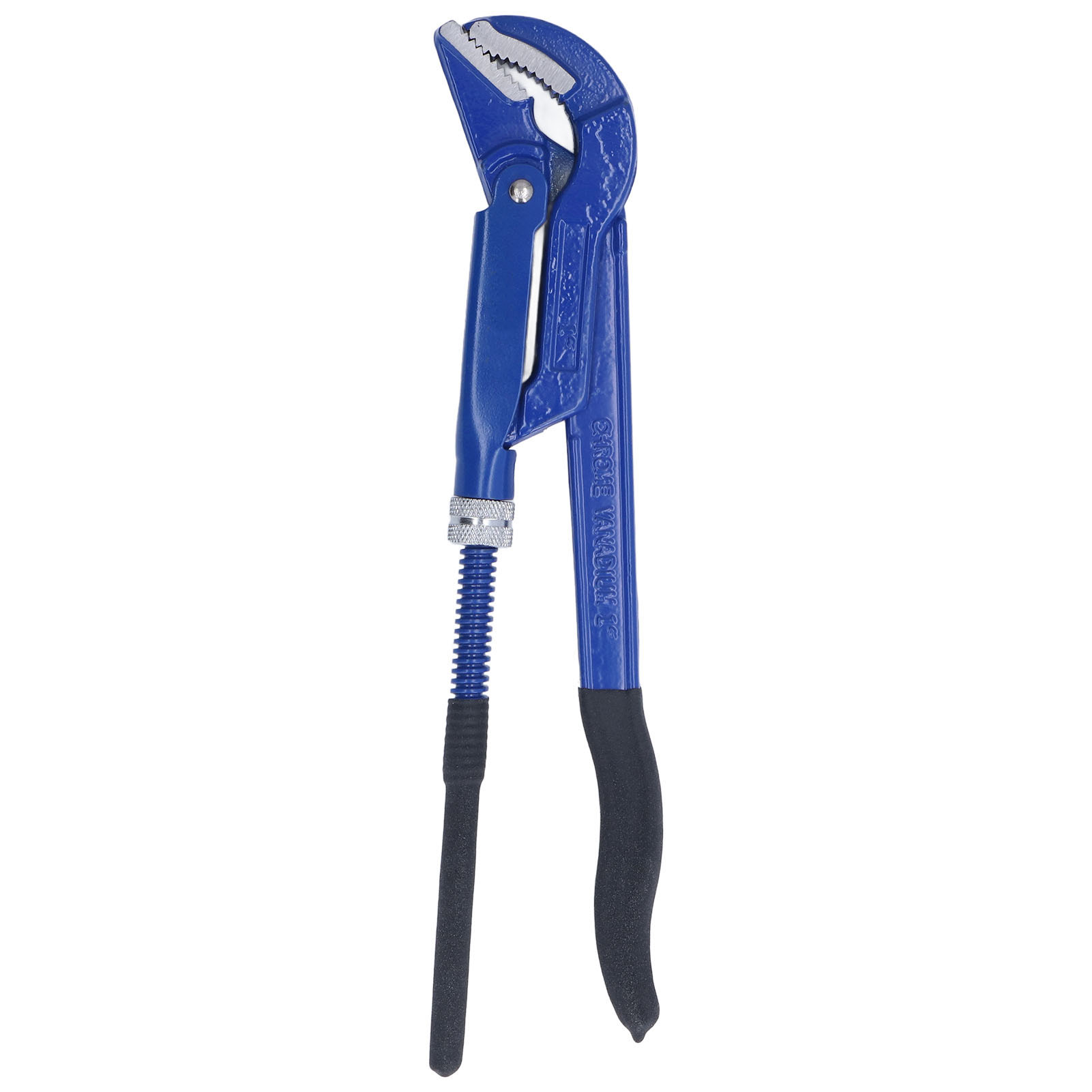 Universeller Metrischer Rohrschlüssel Mit 45° Abgewinkelten Backen, Aus Hochkohlenstoffhaltigem Stahl, Für Badezimmer-rohrschellen, 1 Zoll (0-70 Mm Öffnung)