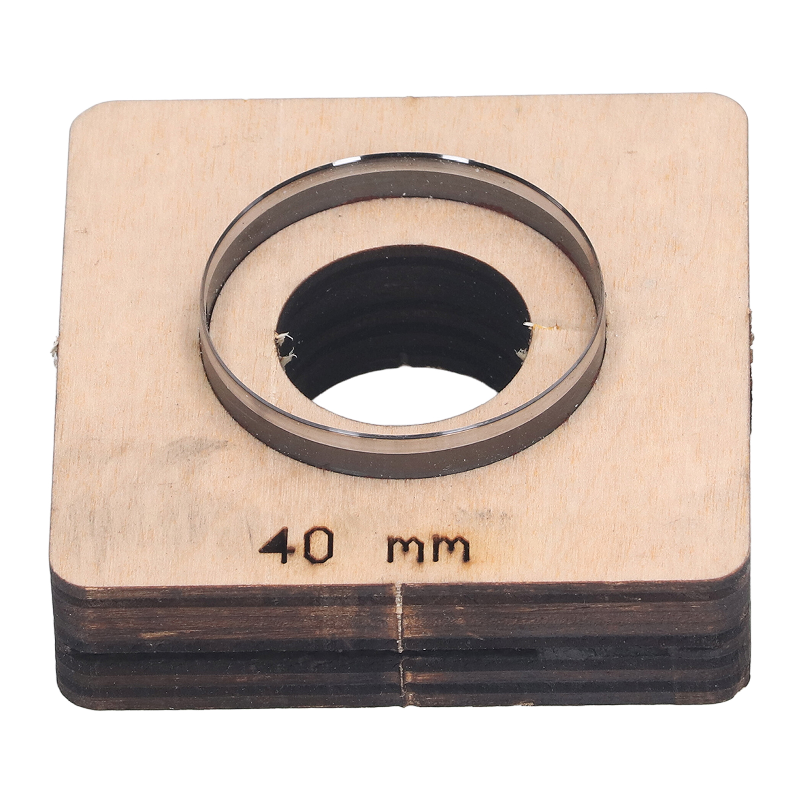 Runde Stanzform Für Leder, Holz Und Legierten Stahl, Lochform Für Diy-projekte, 40 Mm Durchmesser