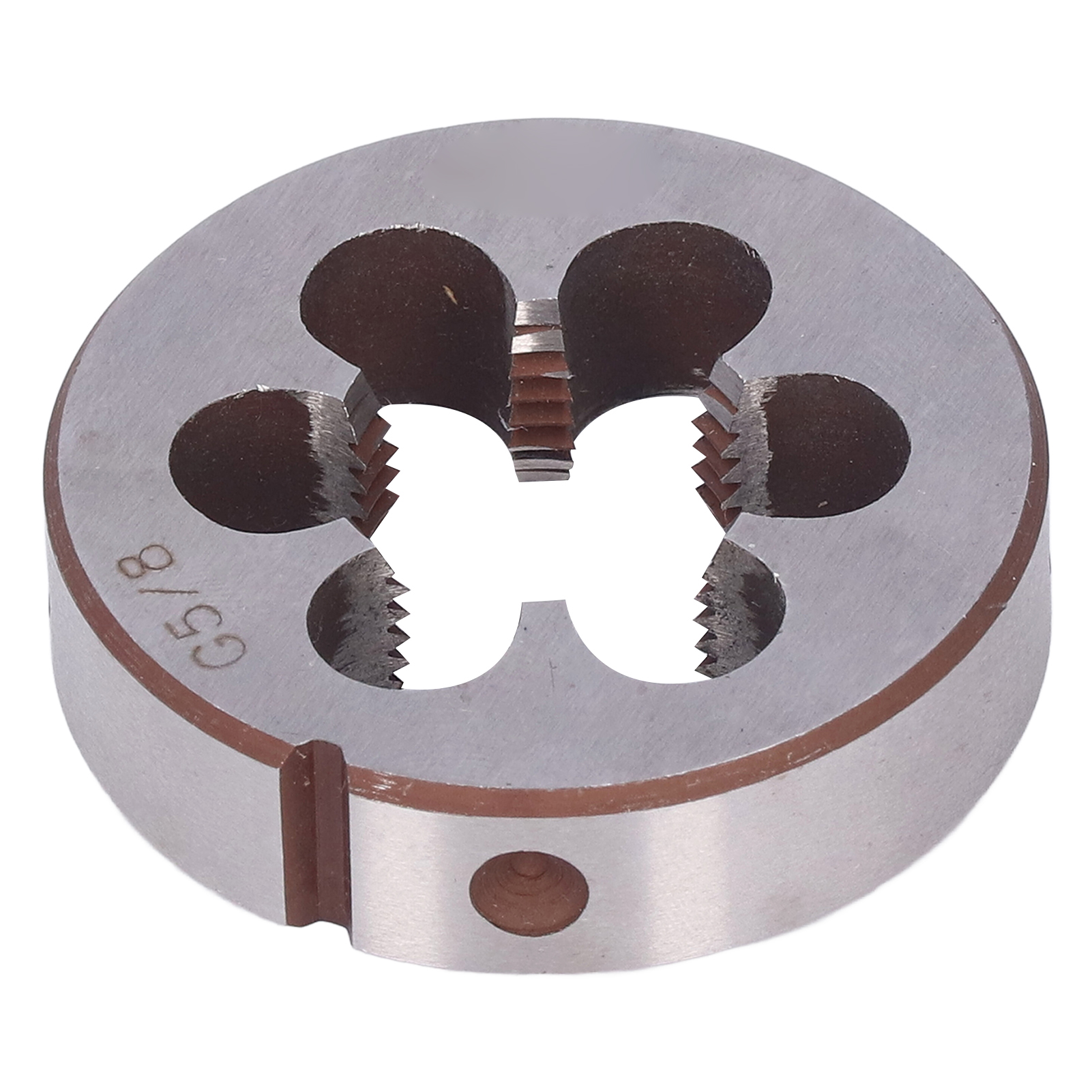 Rundgewindeschneideisen G5/8", Zylindrisches Gewindereparaturwerkzeug Aus Legiertem Stahl Mit 6 Spanlöchern