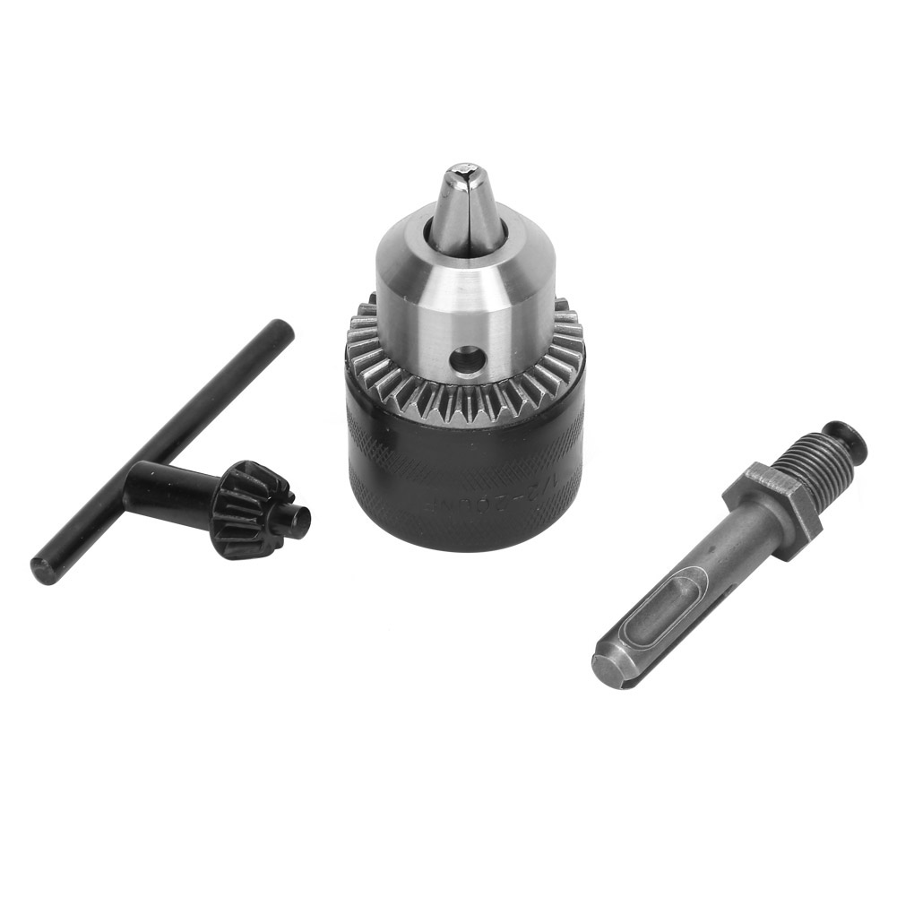 1,5–13 Mm 1/2-20unf Schlüsselbohrfutter Mit Adapter Für Sds-rundschaft-bohrhammer