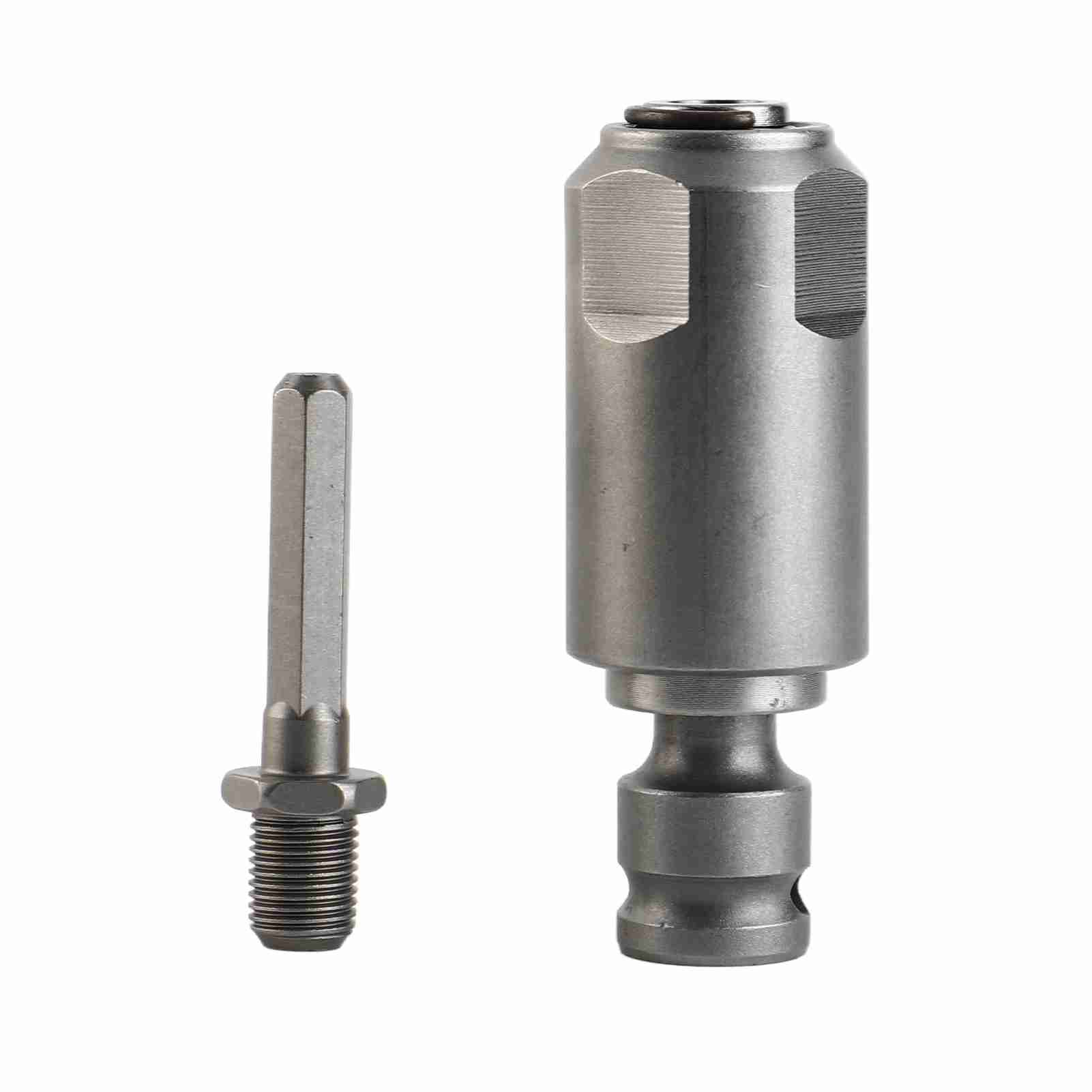 Schlagschrauberadapter Aus Hochkohlenstoffhaltigem Stahl Mit 2 Löchern Und 2 Nuten, Für Elektrohammer