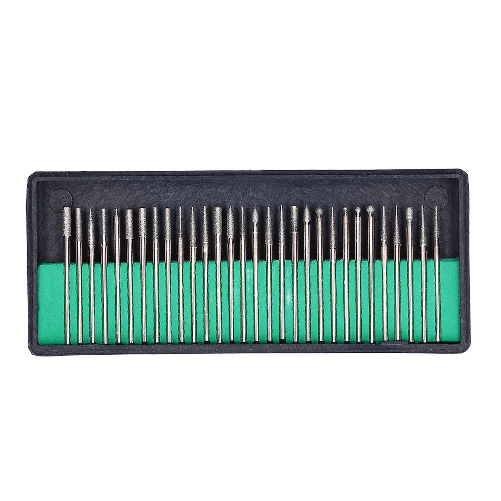Set Aus 30 Polier- Und Modellierfräsern Und Feilen (2,3 Mm Schaft)