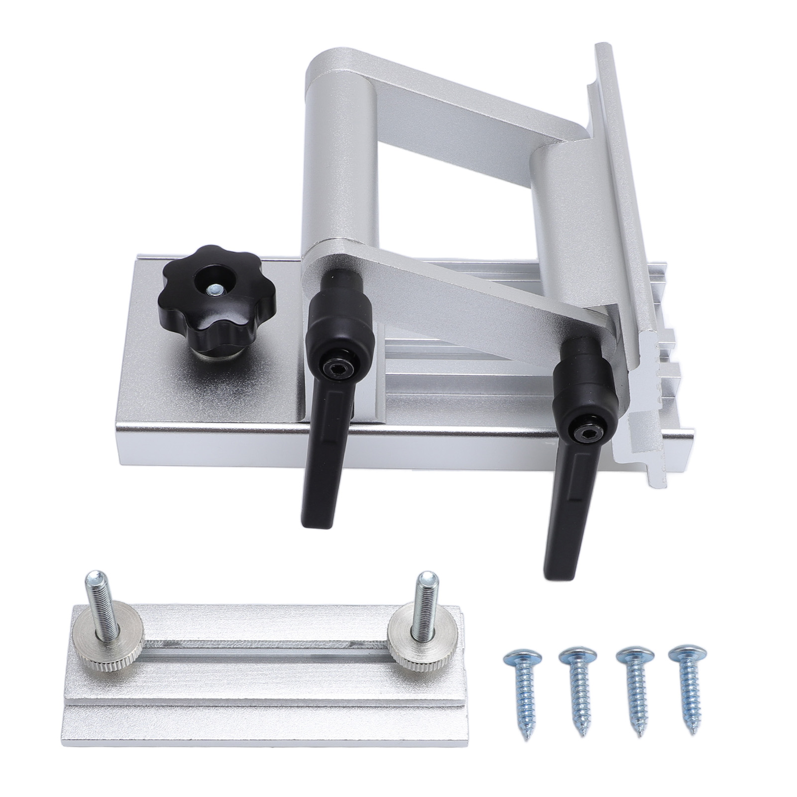 Werkzeugschärfvorrichtung, Silberfarbene Aluminiumlegierung, Leicht, Für 6- Oder 8-zoll-tischschleifmaschinen.