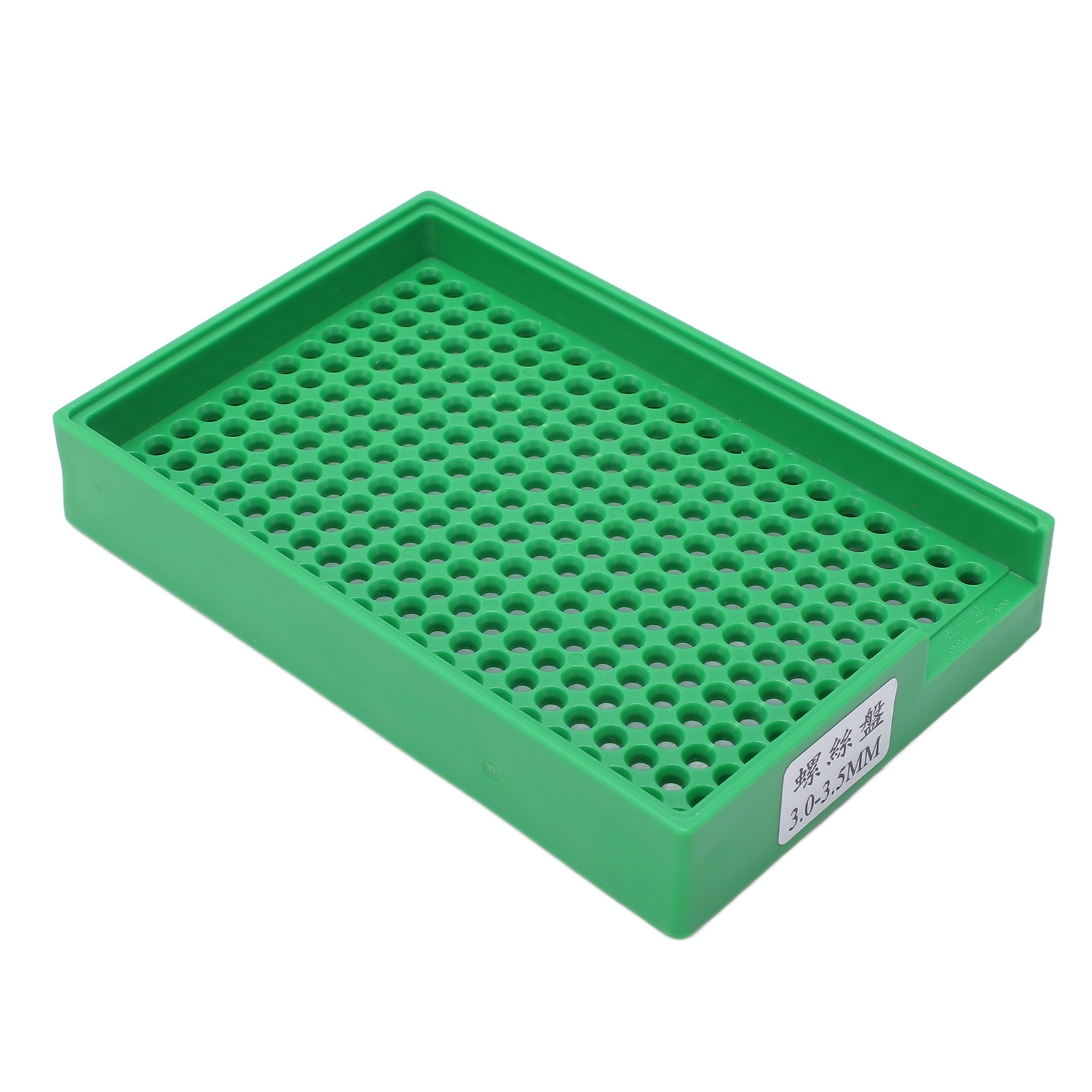 V-förmige Schraubenablage Mit Mehreren Löchern Und Gleichmäßiger Öffnung, Für Industrielle Anwendungen, 3-3,5 Mm / 0,12-0,14 Zoll (273 Löcher)