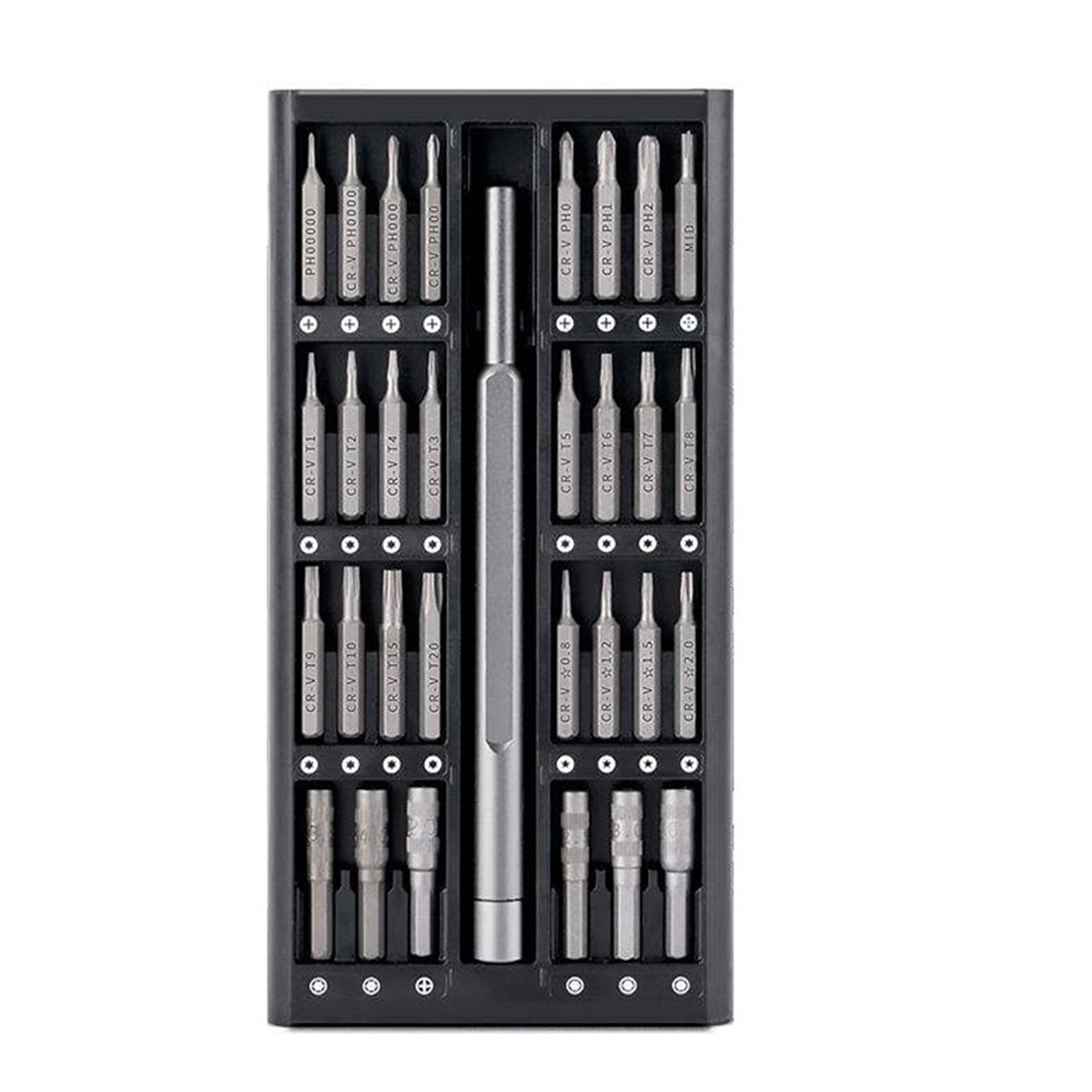 63-in-1 Magnetisches Schraubendreher-set Mit Sortiment An Bits Aus Chrom-vanadium-stahl Für Die Elektronikreparatur