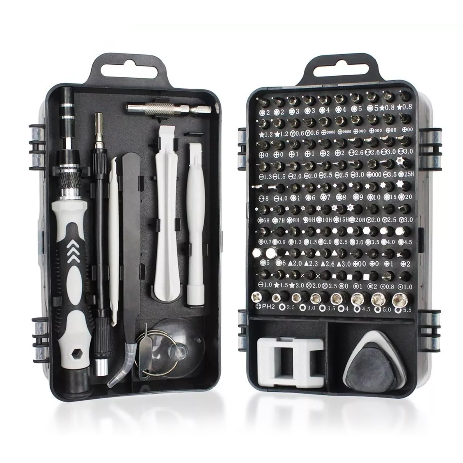 115-in-1 Multifunktions-schraubendreher-set, 99 Bits, Aus Chrom-vanadium-legierungsstahl, Für Die Reparatur Von Elektronikgeräten.