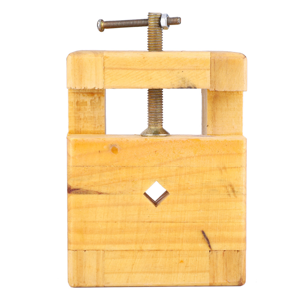 Mini-flachholzklemme, Tischschraubstock, Klemme Für Stempel Und Holzschnitzereien (große Ausführung)