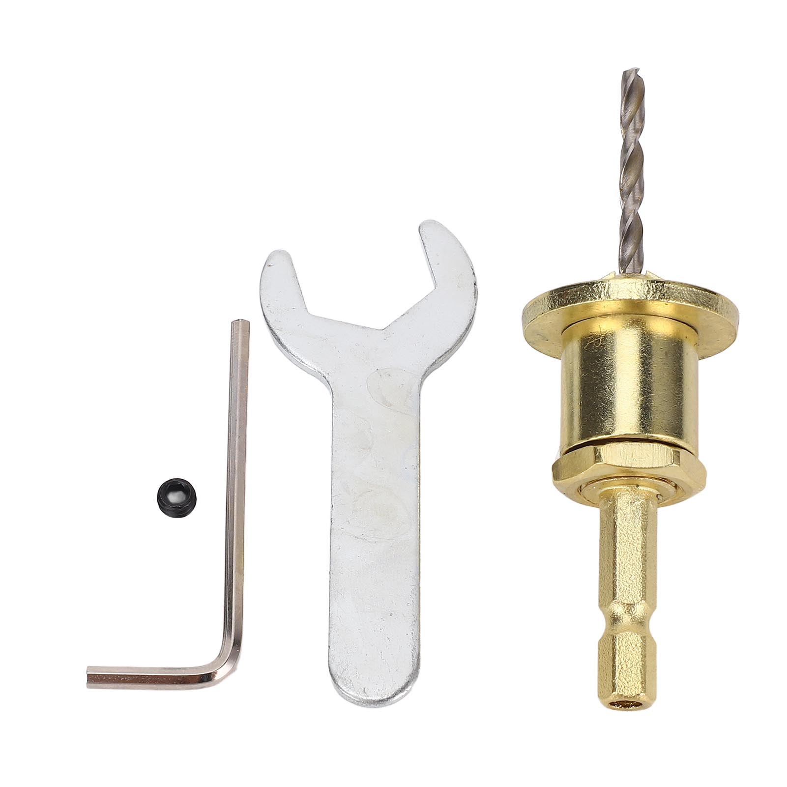 Verstellbarer Senkbohrer, 1/4-zoll-sechskantschaft, 3,2 X 10 Mm Stufenbohrer Für Bastelarbeiten Und Heimwerkerreparaturen
