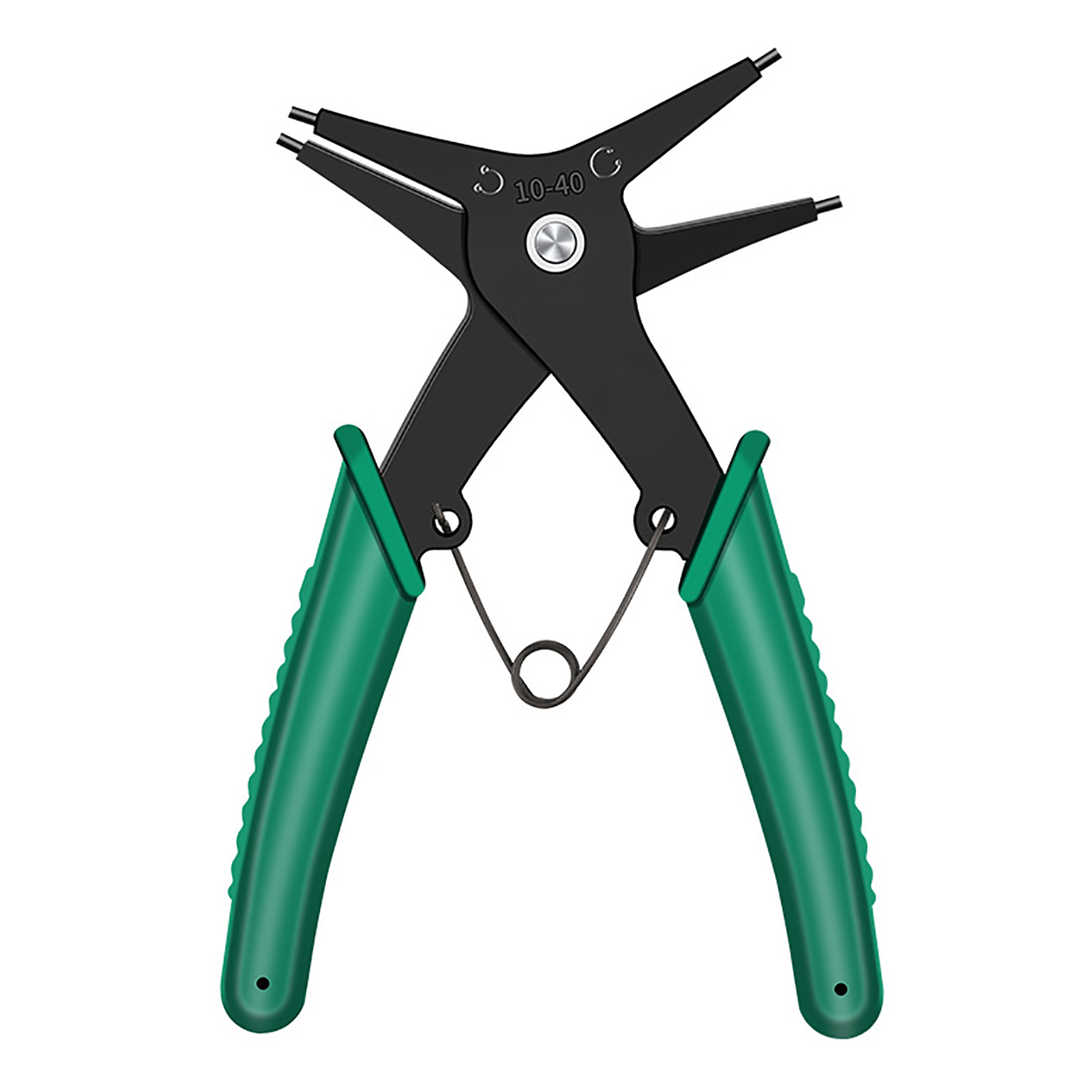 2-in-1-sicherungsring- Und Federringzange, Handwerkzeug Aus Hochkohlenstoffhaltigem Stahl Für Reparatur Und Wartung