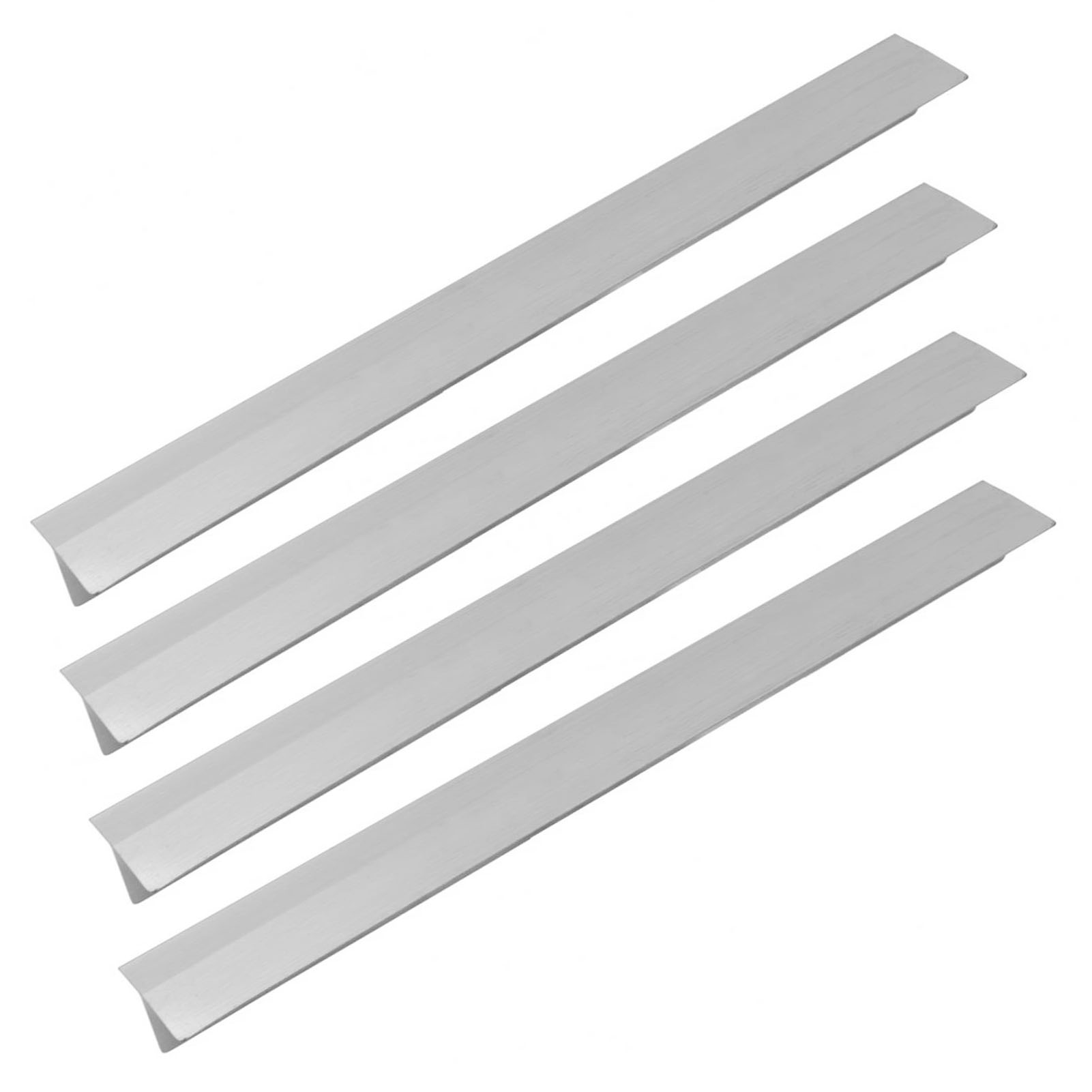 Set Aus 4 Edelstahl-kochfeldabdeckungen Für Backofen Und Arbeitsfläche, Verstellbar Von 13,8 Bis 27,6 Zoll.