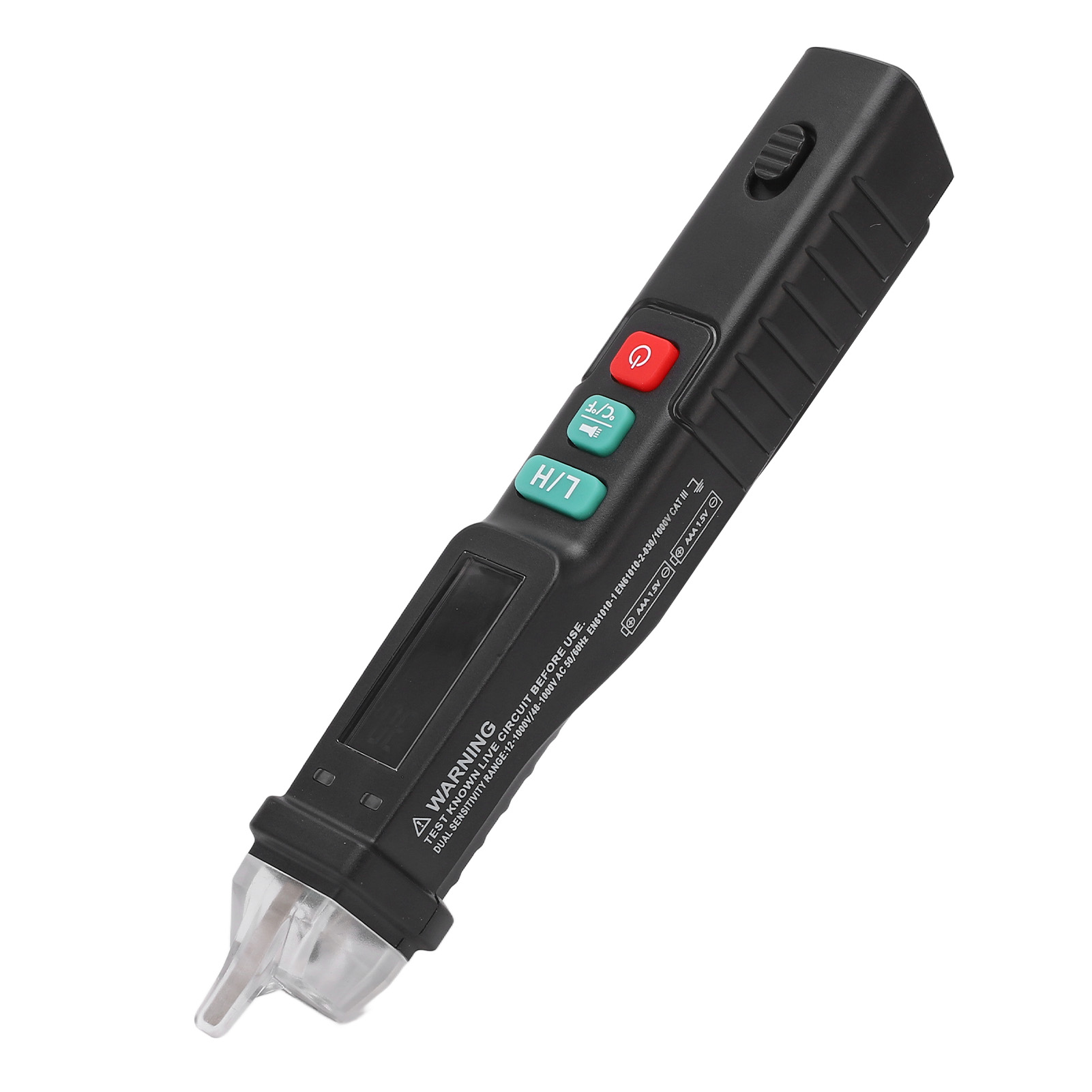 Wechselspannungsprüfstift Mit Automatischer Abschaltung, Hd-bildschirm, Hochempfindlicher 12-1000v-spannungsprüfer