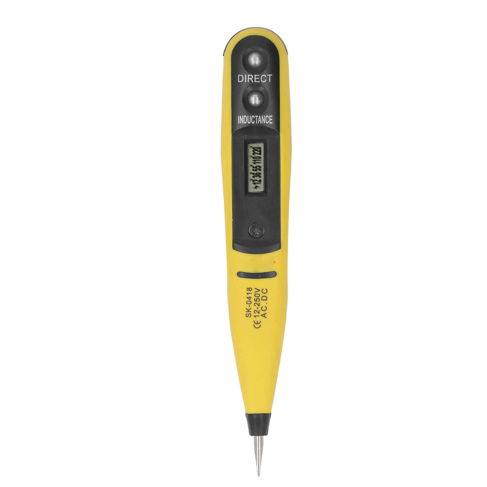 12–250 V Ac/dc Digitalanzeige-spannungsprüfstift, Schaltungstester Für Reparaturen
