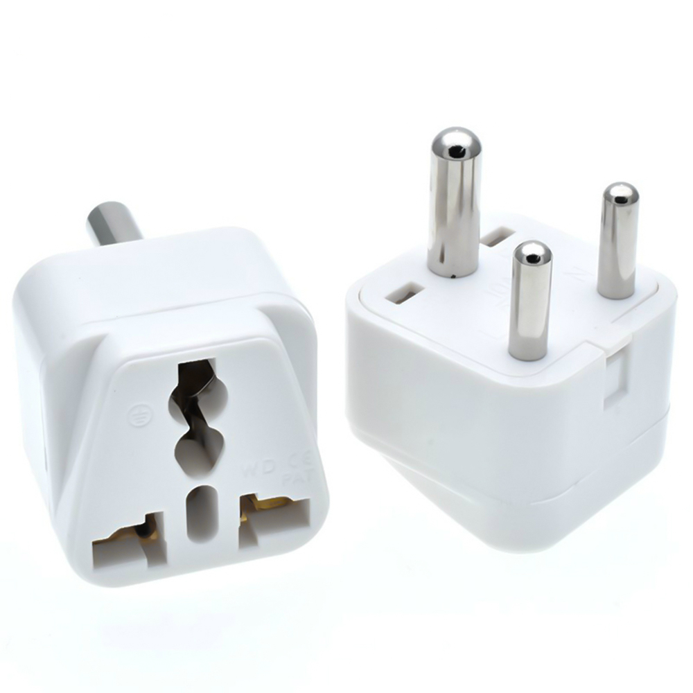 Reisesteckeradapter Typ M Für Südafrika/indien, Mit Sicherer Erdung (0-10 A, 250 V).